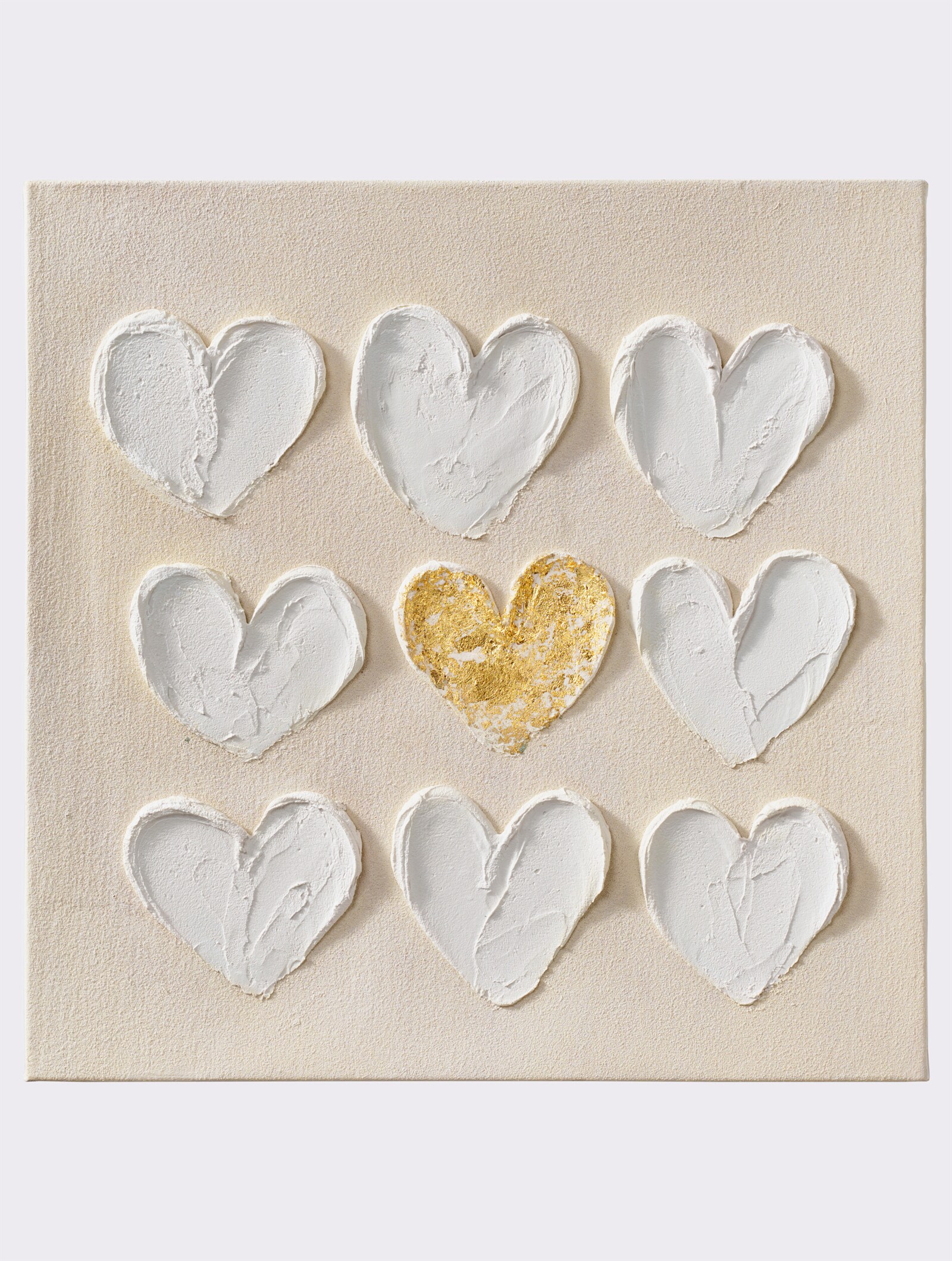 Impressionen Originalgemälde - natur-weiss