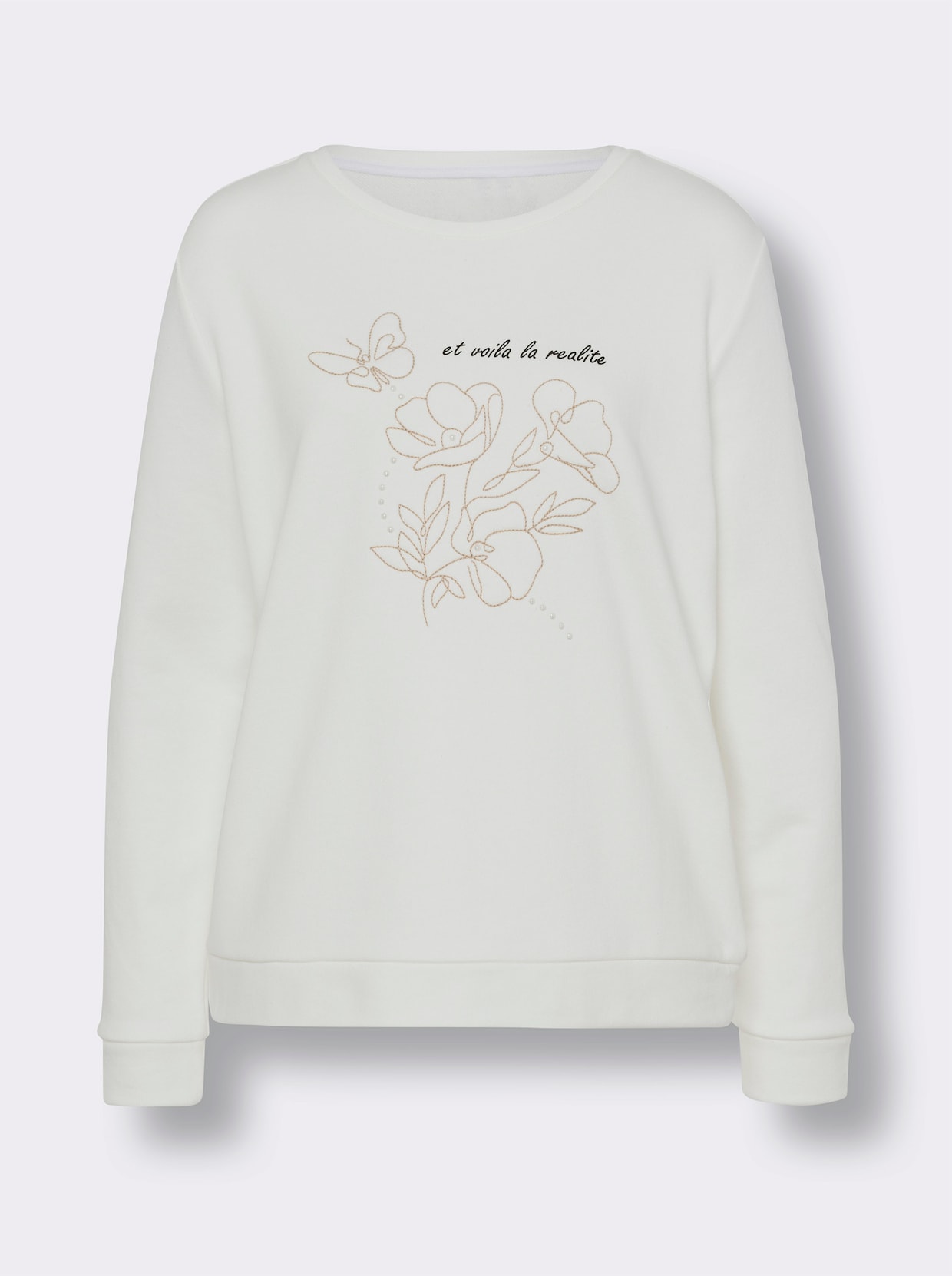 heine Sweatshirt - ecru