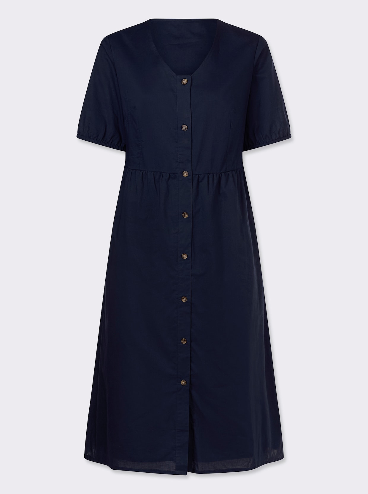 Baumwollkleid - dunkelblau