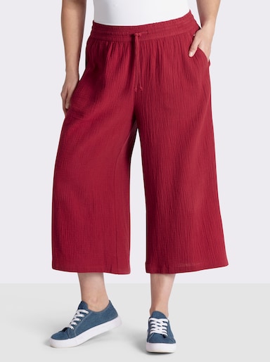 sheego 3/4-Hose in Schlupfform - kirsche