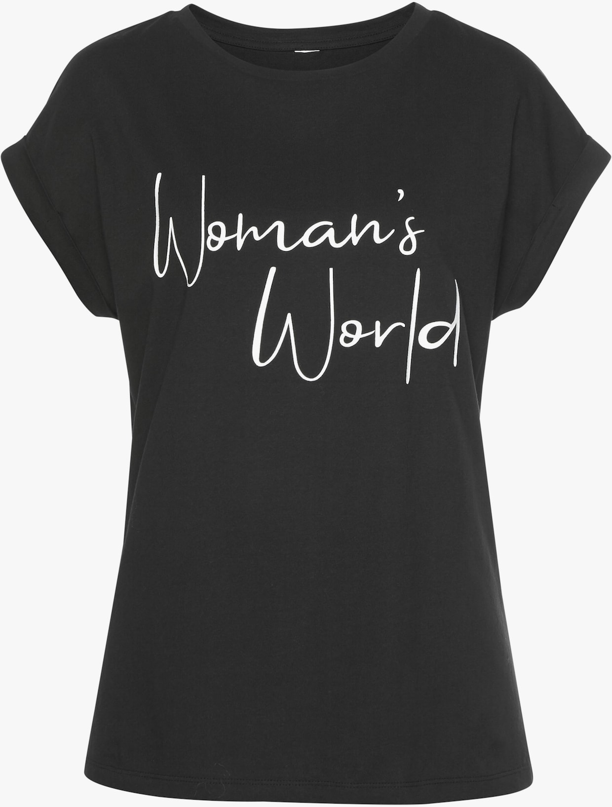 LASCANA T-shirt - zwart