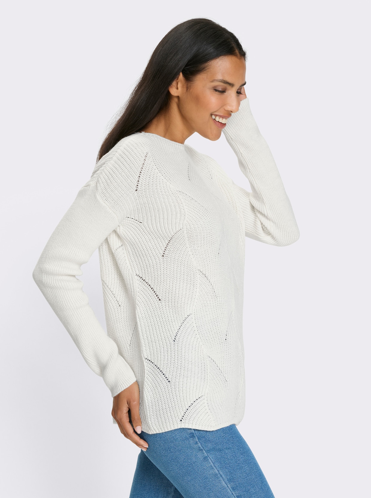 Pullover - ecru