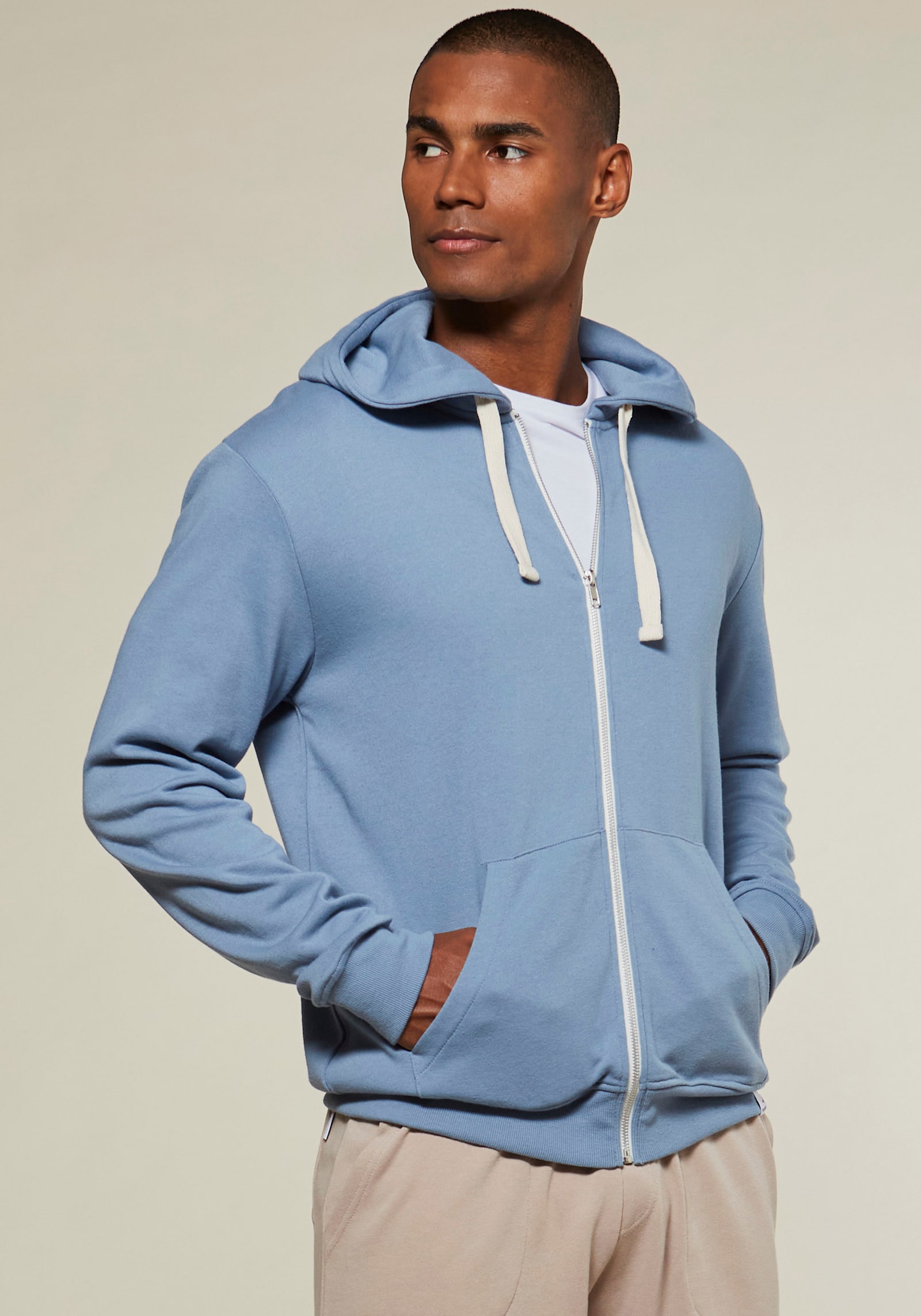 KangaROOS Kapuzensweatjacke - hellblau