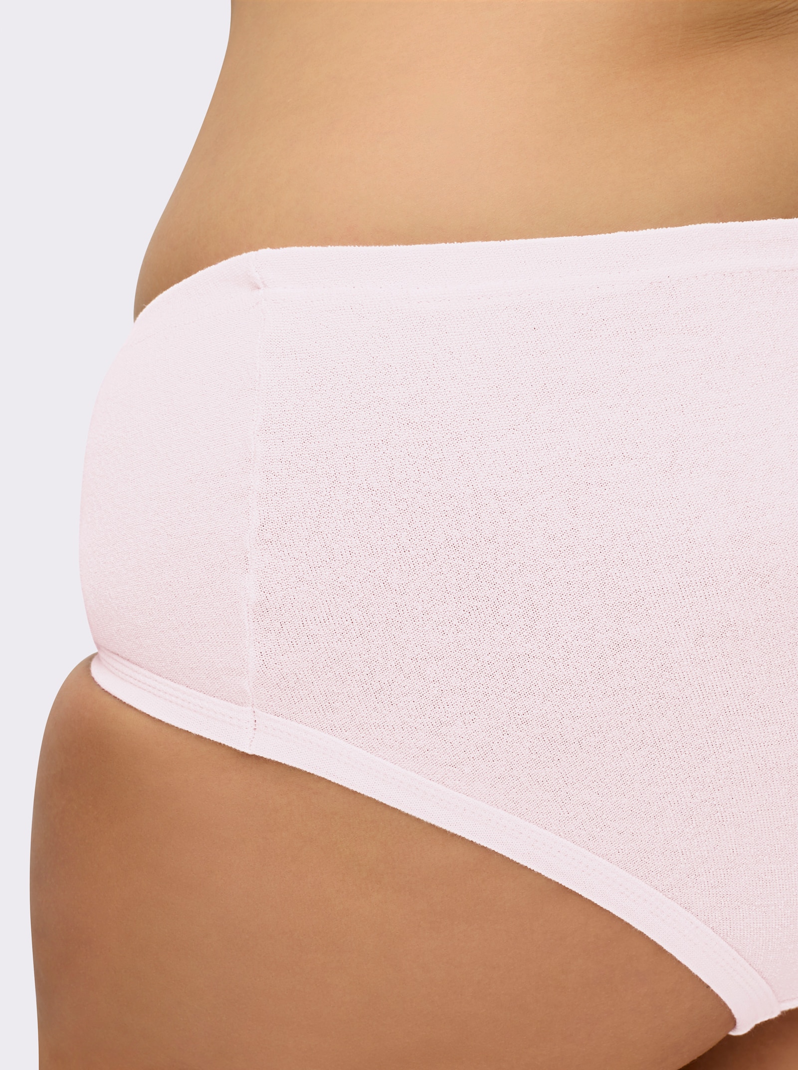 wäschepur Slip in Frottee-Qualität - 2x rose + 2x bleu