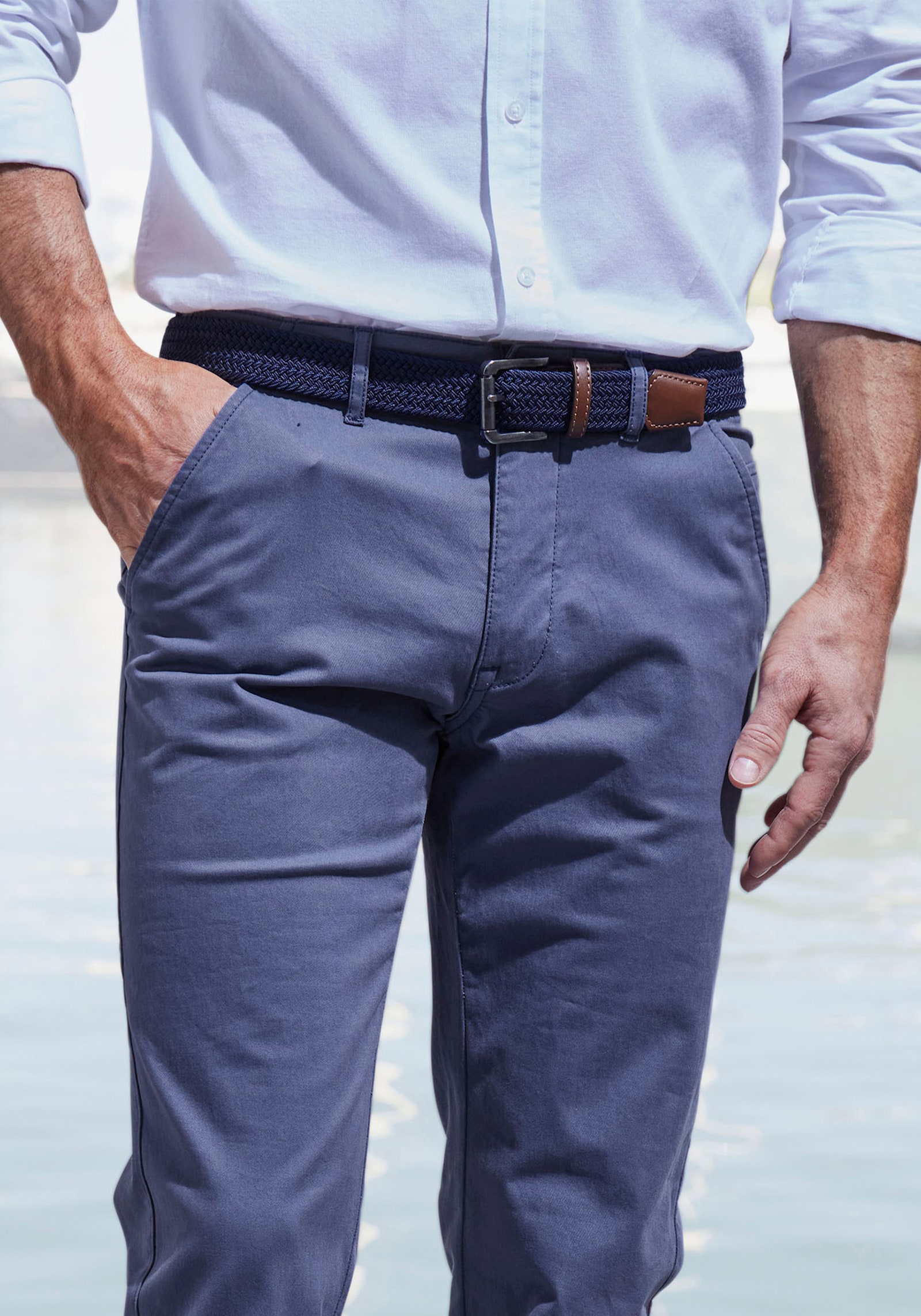 John Devin Chinohose - blau