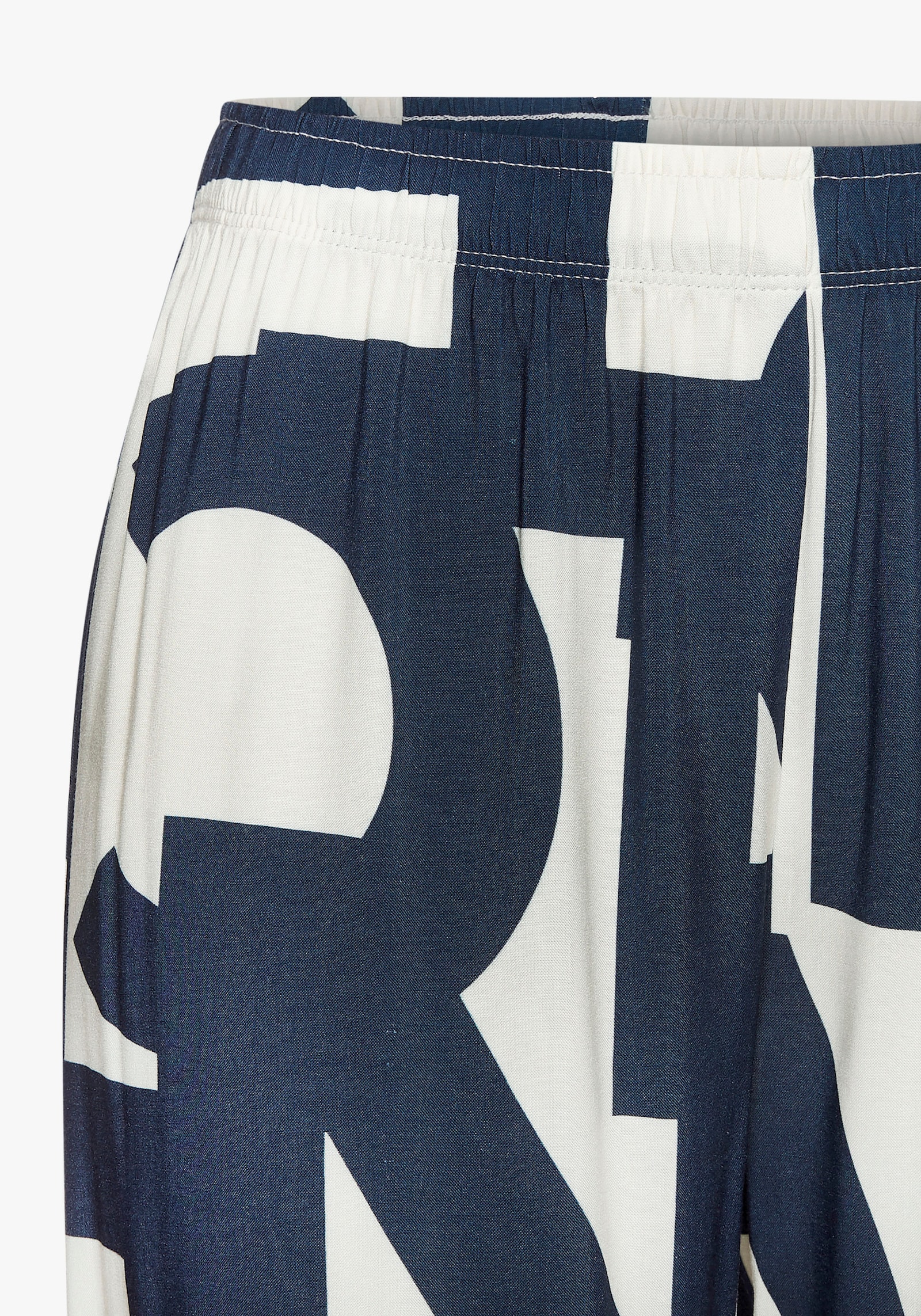 French Connection Bas de pyjama - bleu foncé-blanc à motifs