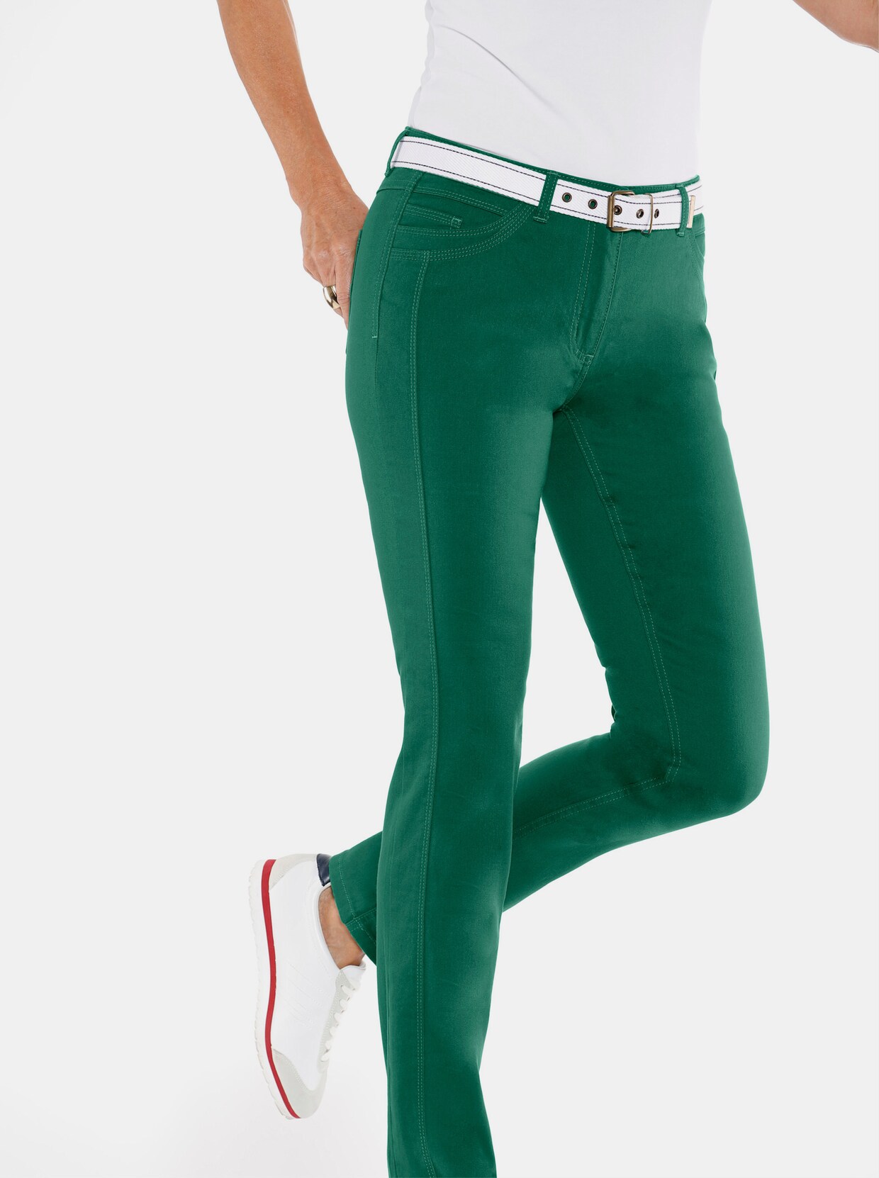 5-Pocket-Hose - grün