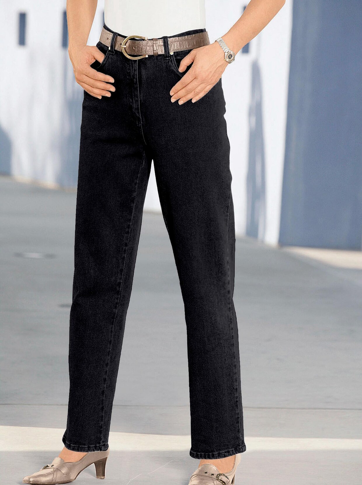 Jeans - zwart