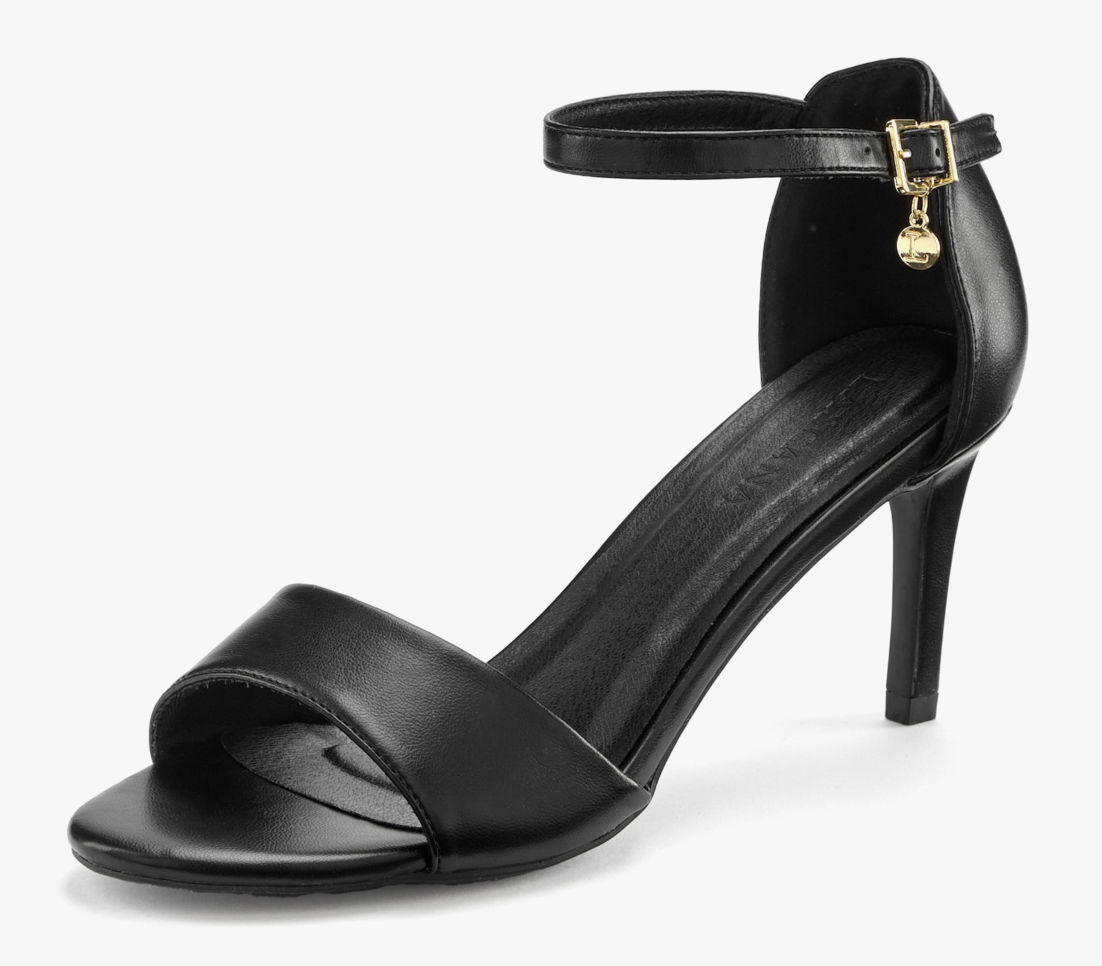 LASCANA High-Heel-Sandalette - schwarz