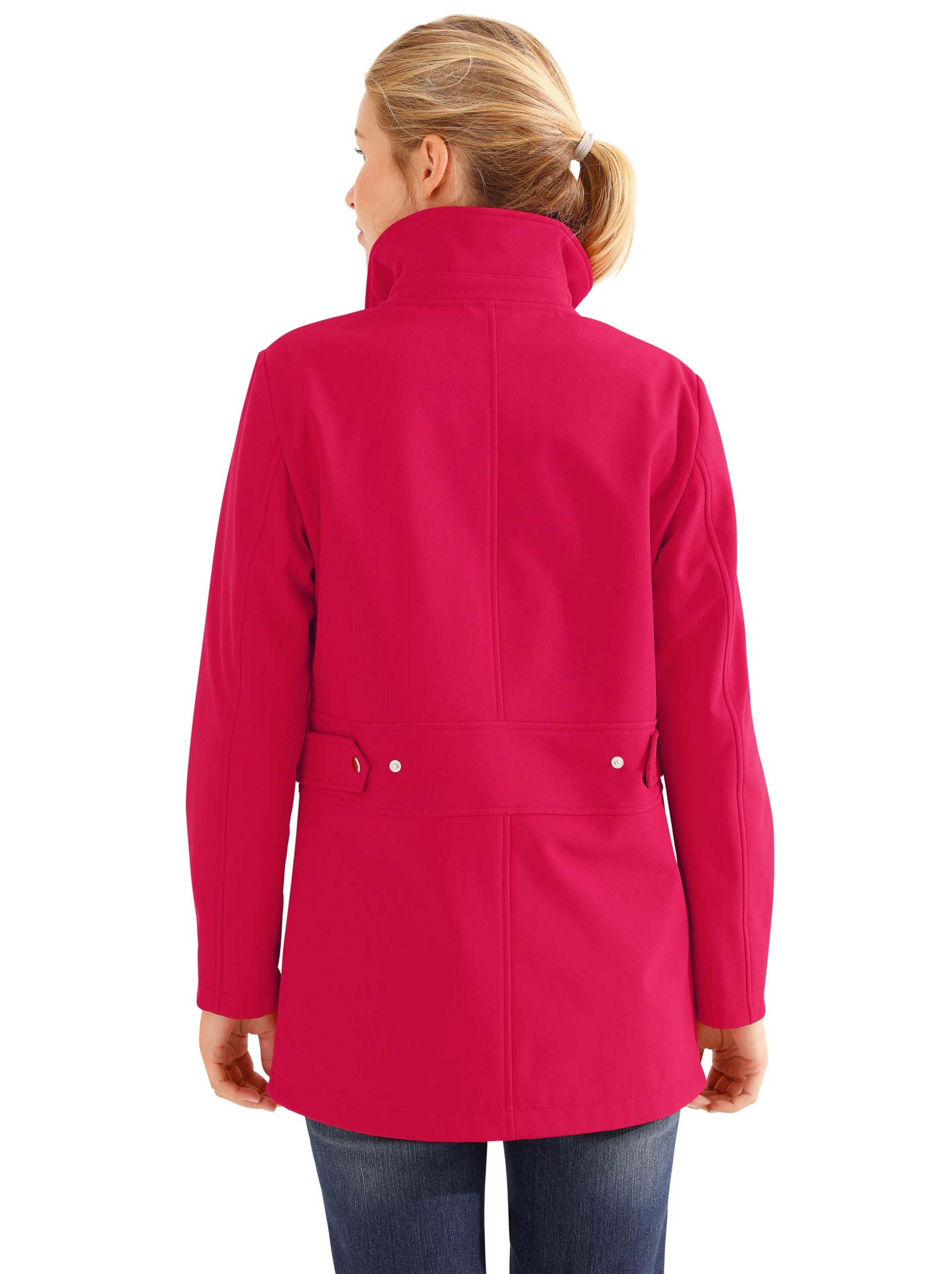 Softshell-Longjacke - rot