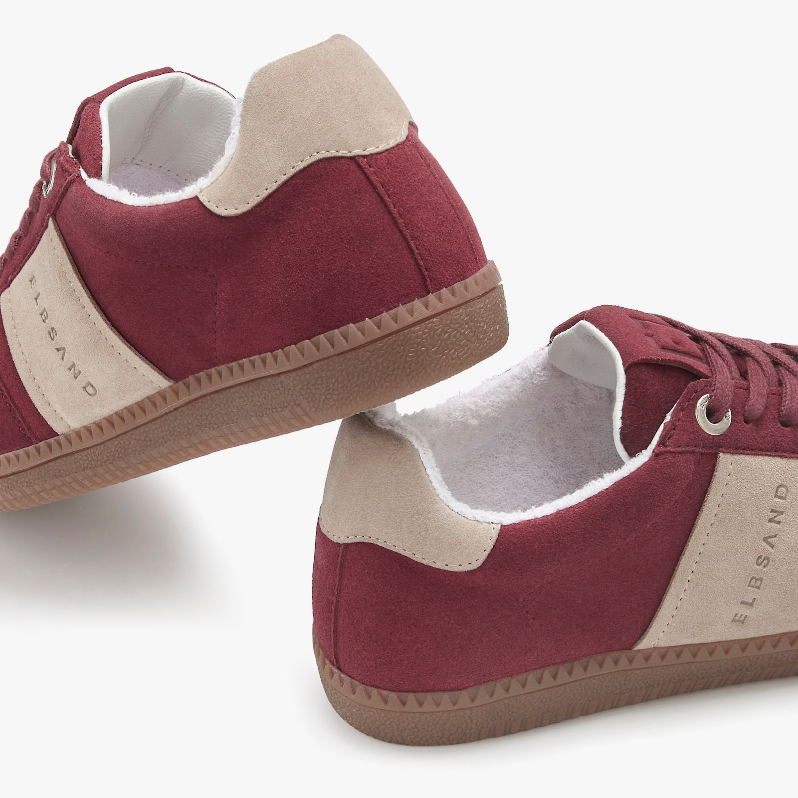 Elbsand Sneaker - bordeaux-beige