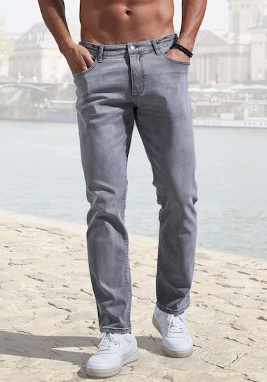 5-pocketjeans - grey-denim