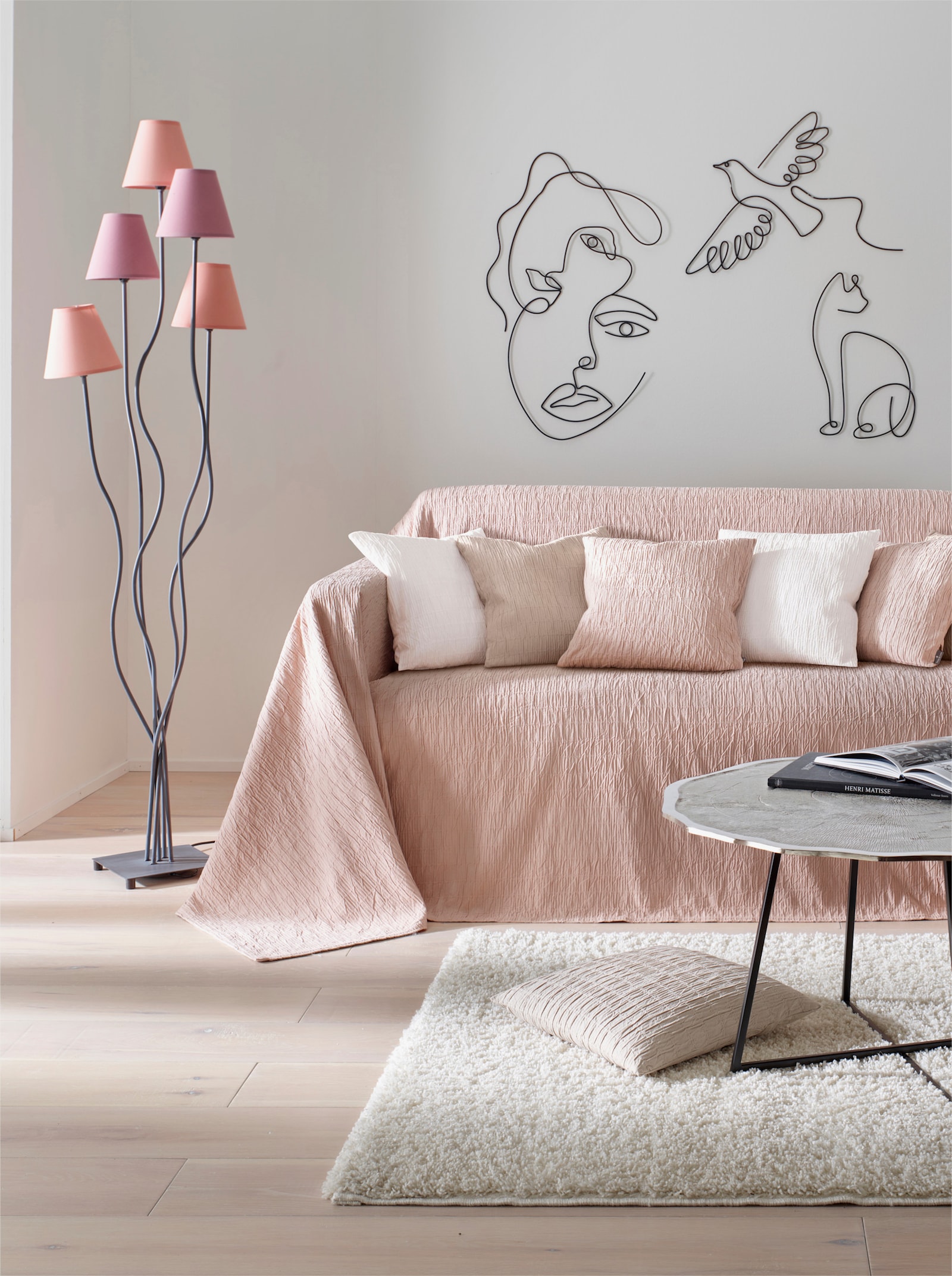 heine home Wanddeko - schwarz