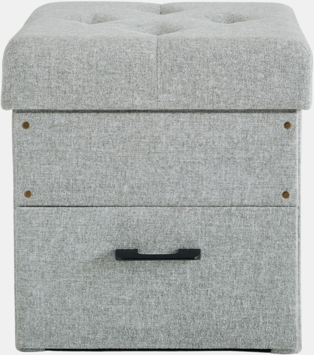 heine home Hocker - hellgrau