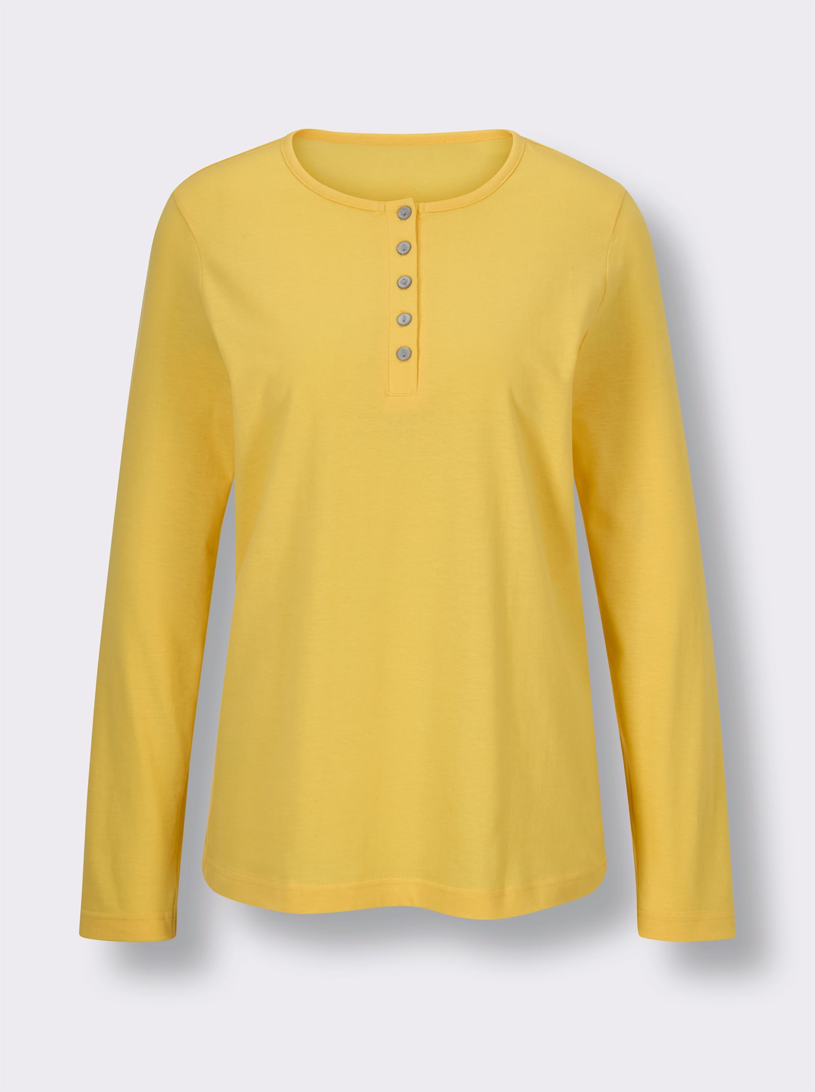 wäschepur Schlafanzug - gelb-steingrau-kariert