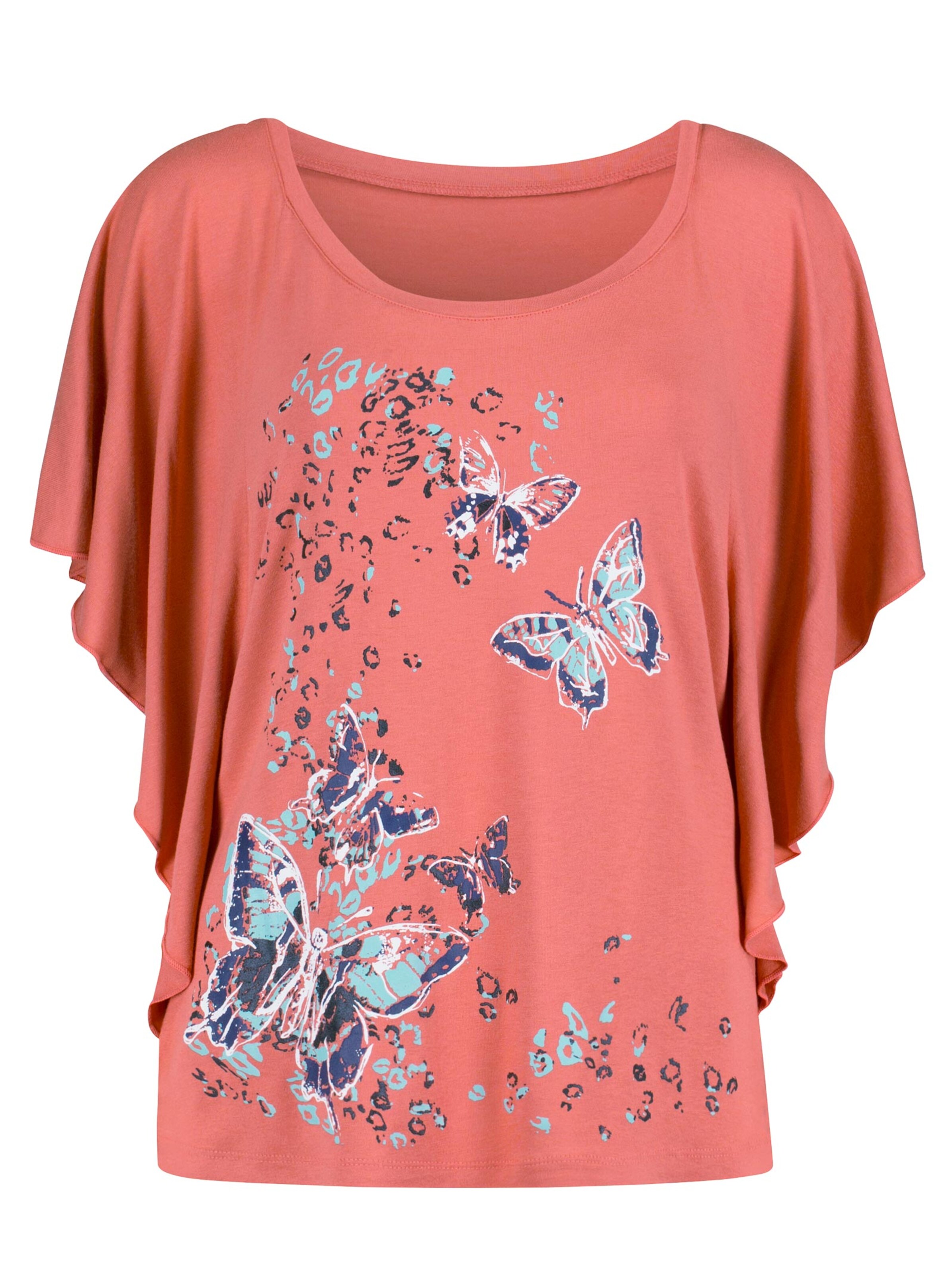 Shirt - koralle-bedruckt