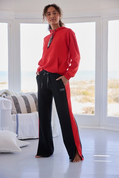 Bench. Loungewear Sweatshirt met capuchon - rood