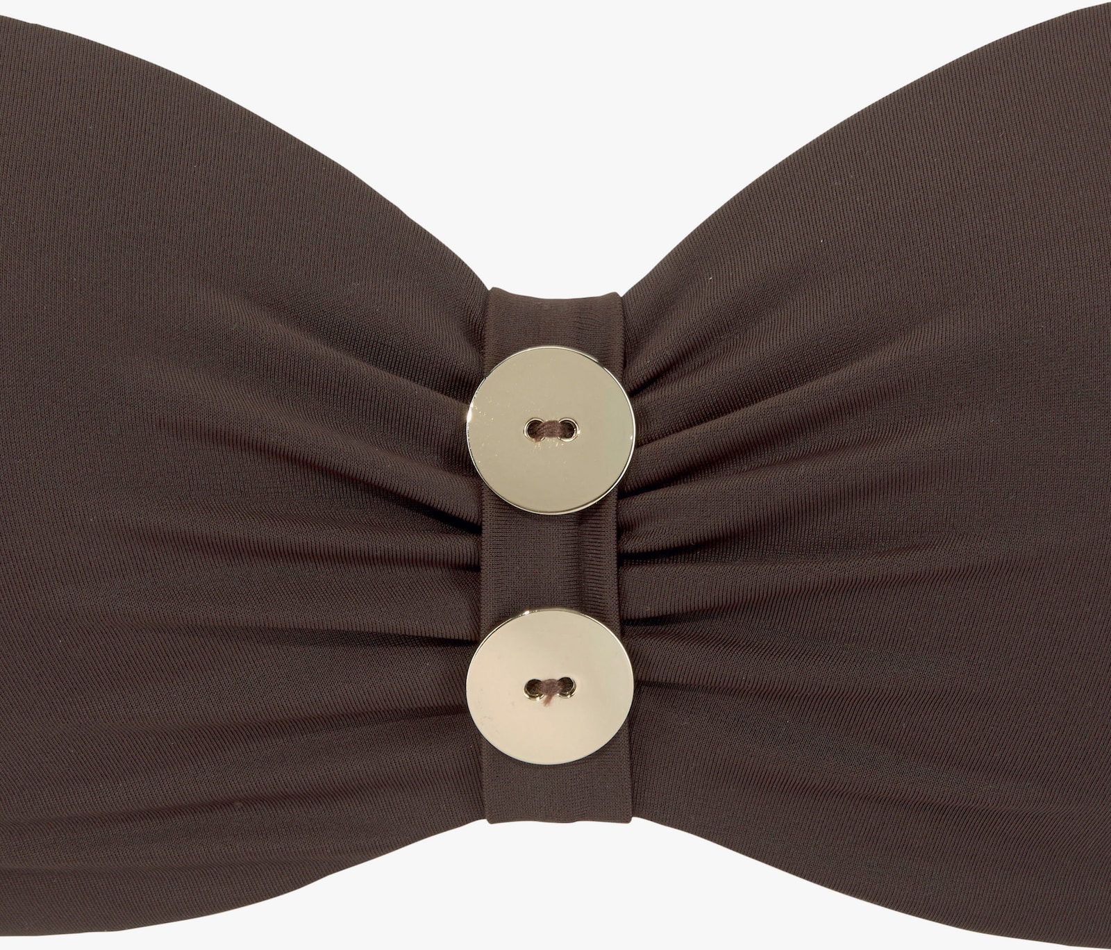 Vivance Bügel-Bandeau-Bikini - dunkelbraun