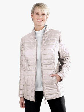 Steppjacke - wollweiß