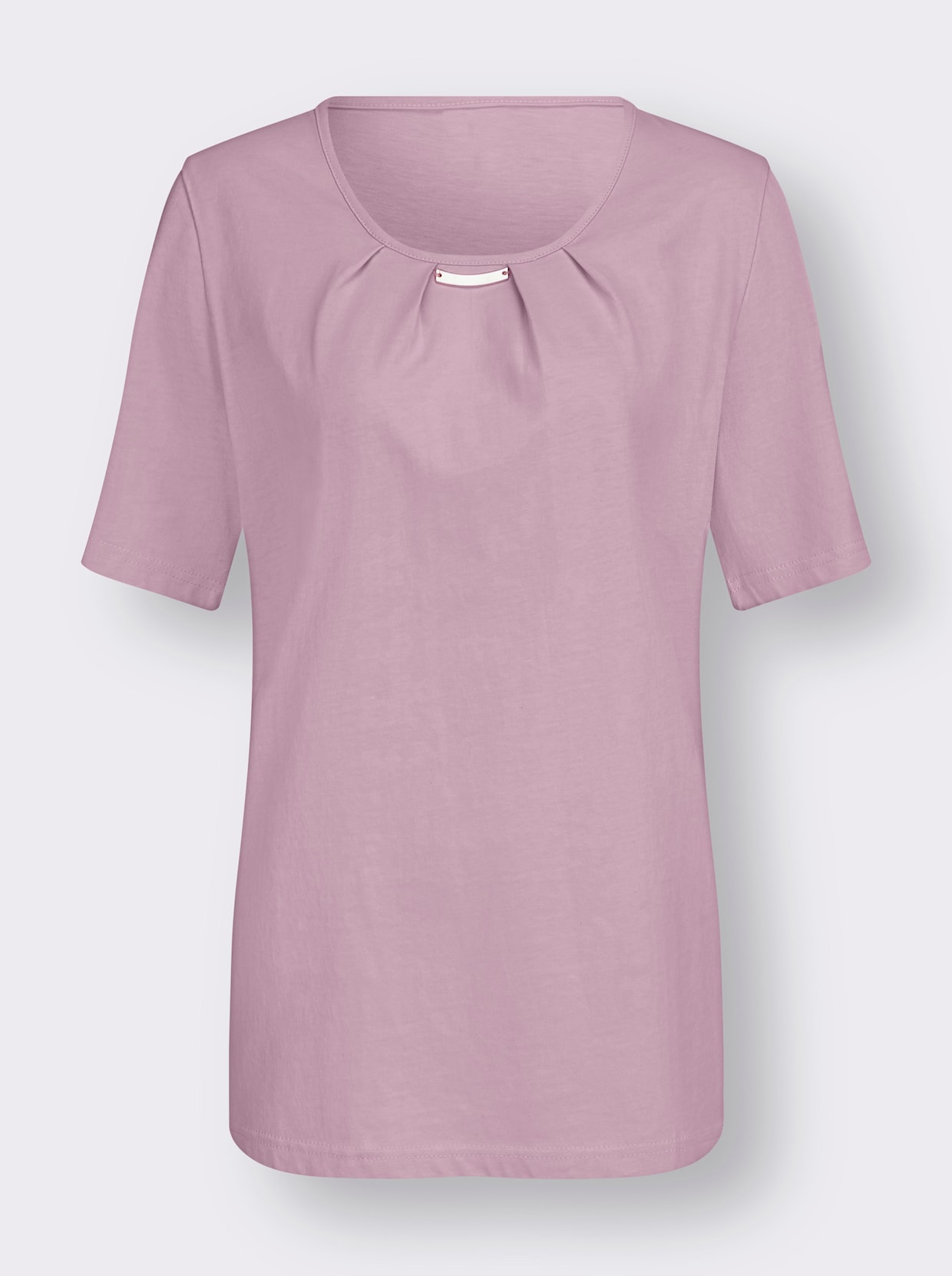 Kurzarm-Shirt - rosé