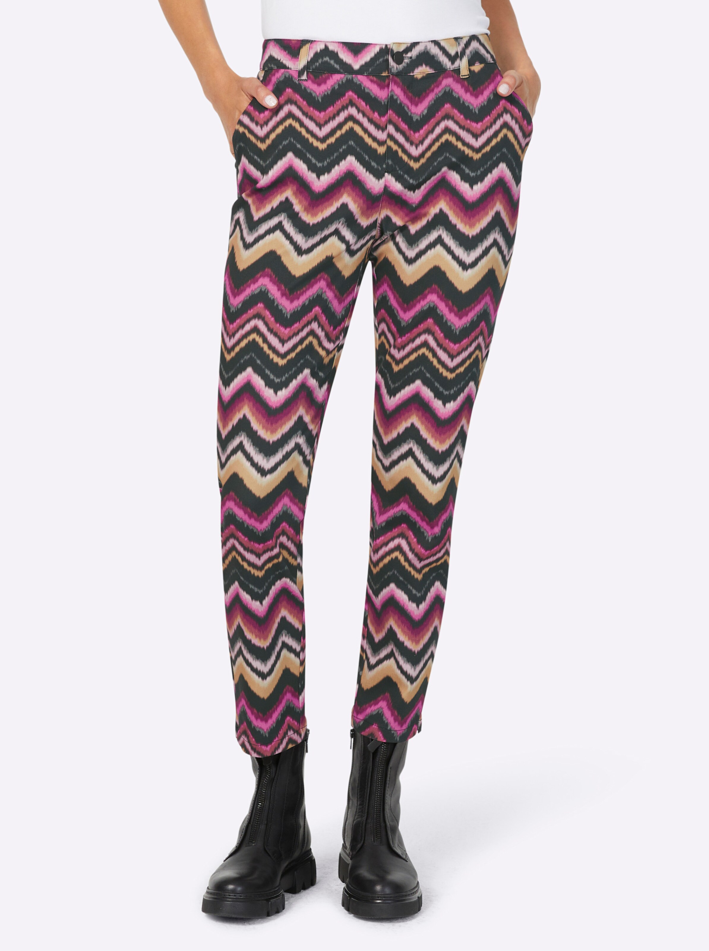 Broek met print