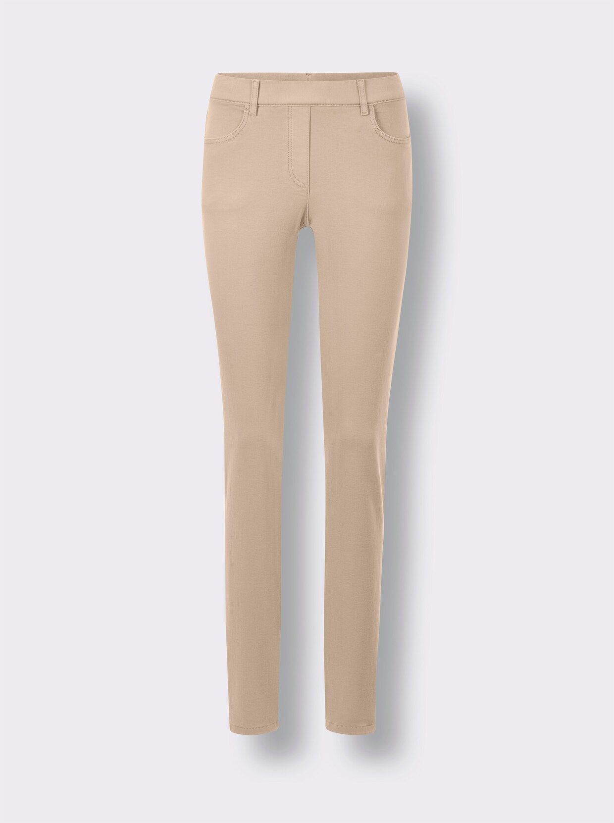 Ascari Schlupfjeans - beige