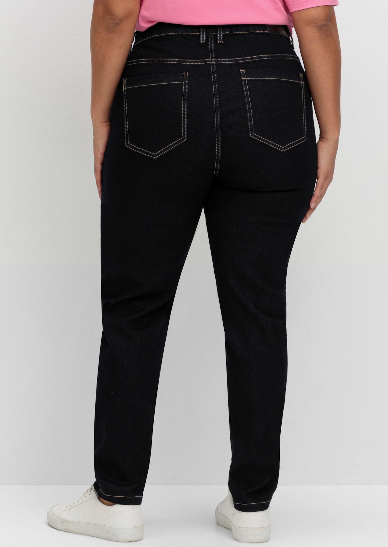 sheego Jeans - blue black denim