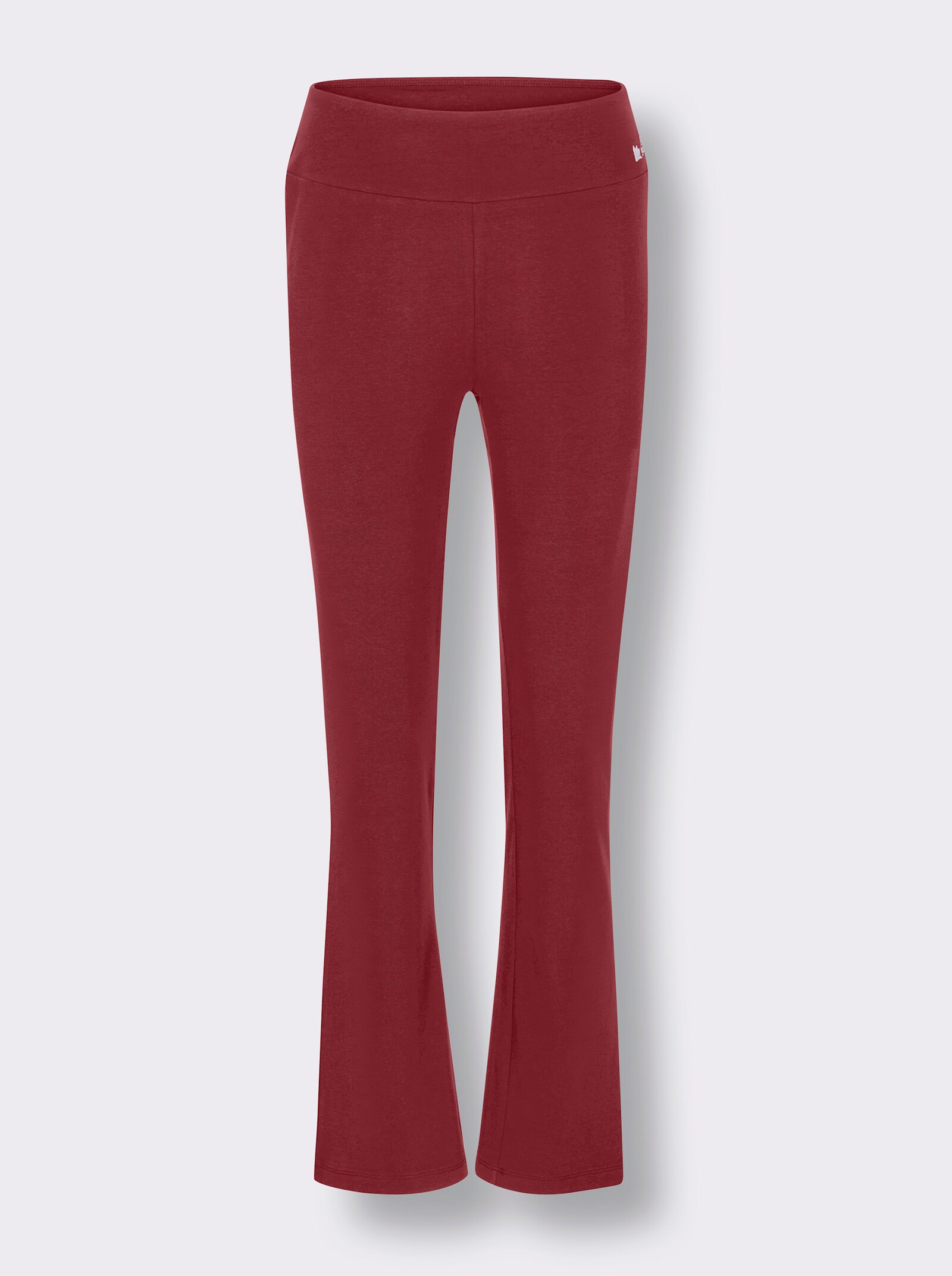 feel good Dehnbund-Hose mit Stretch - dunkelrot