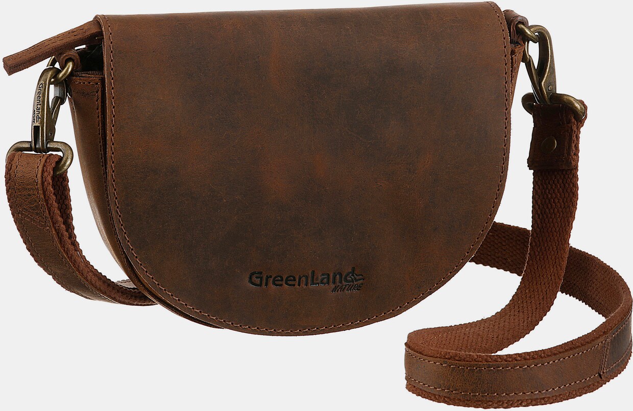 GreenLand Nature Gürteltasche - cognac
