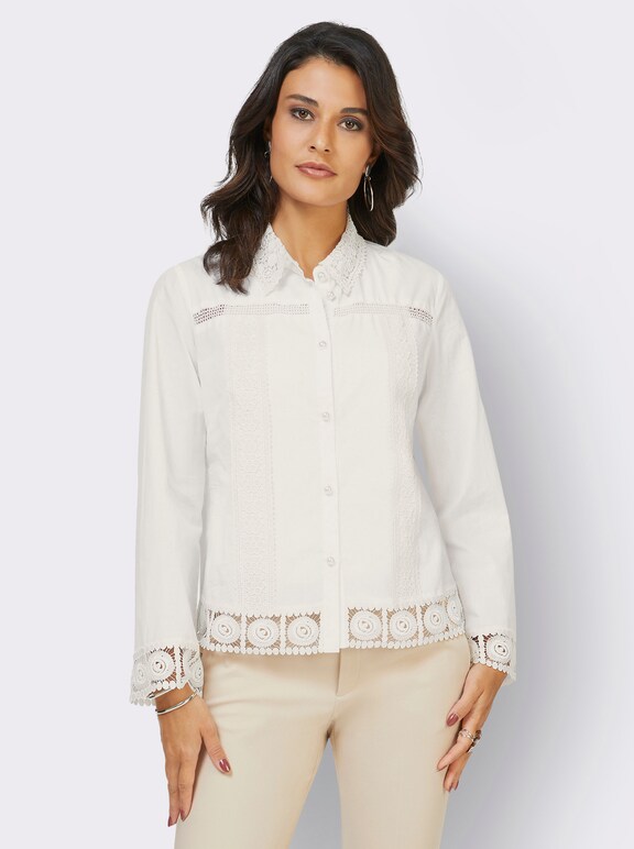 Blouse in ecru Witt