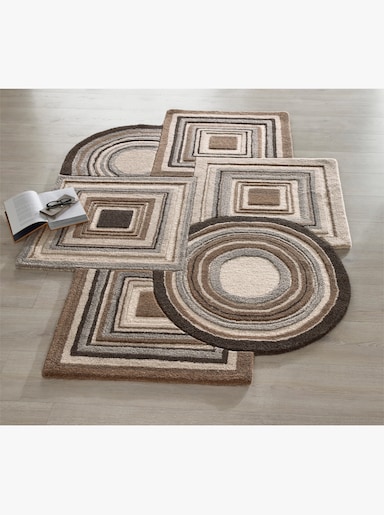 heine home Teppich - braun-beige