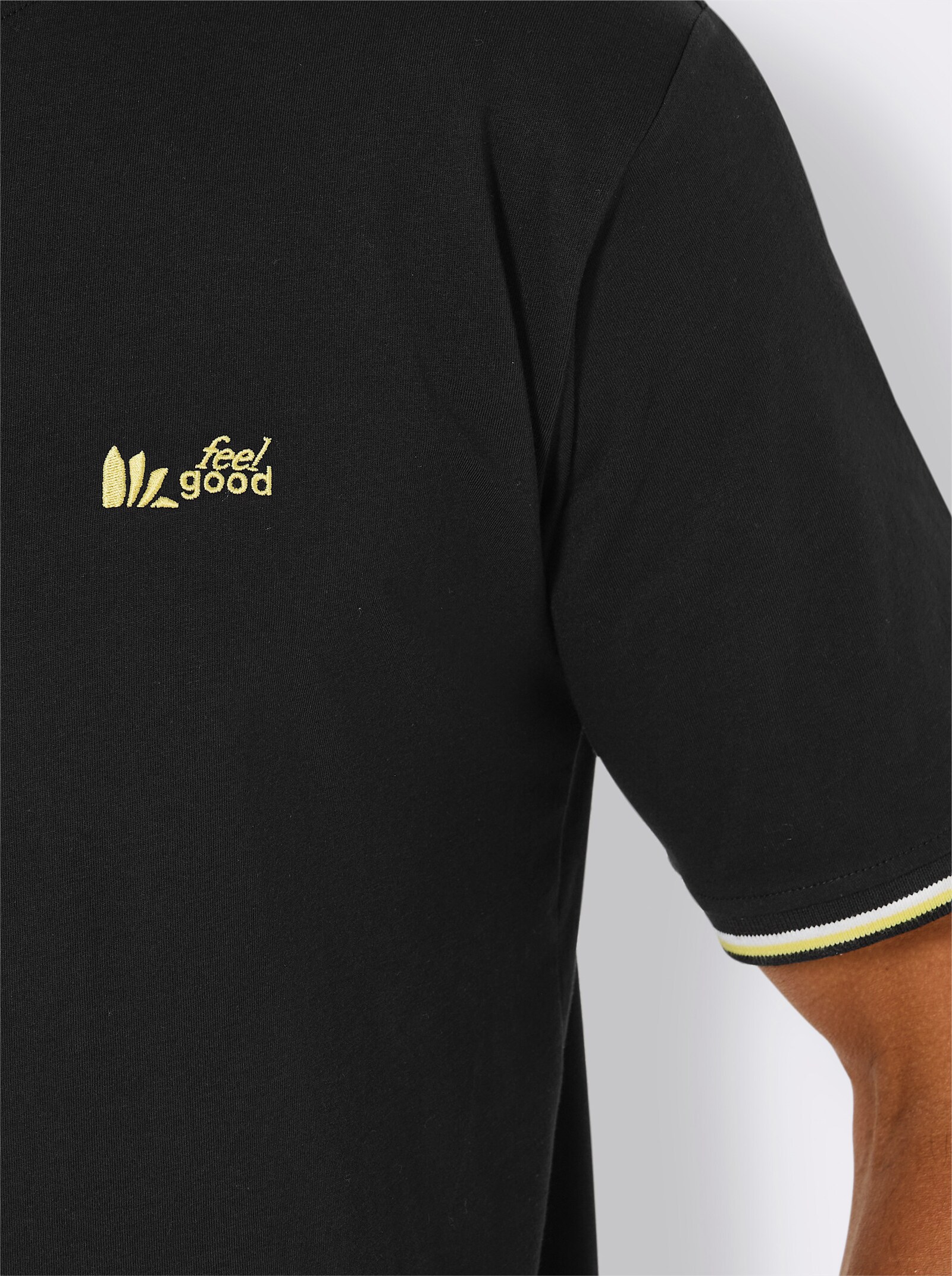 feel good Shirt - schwarz