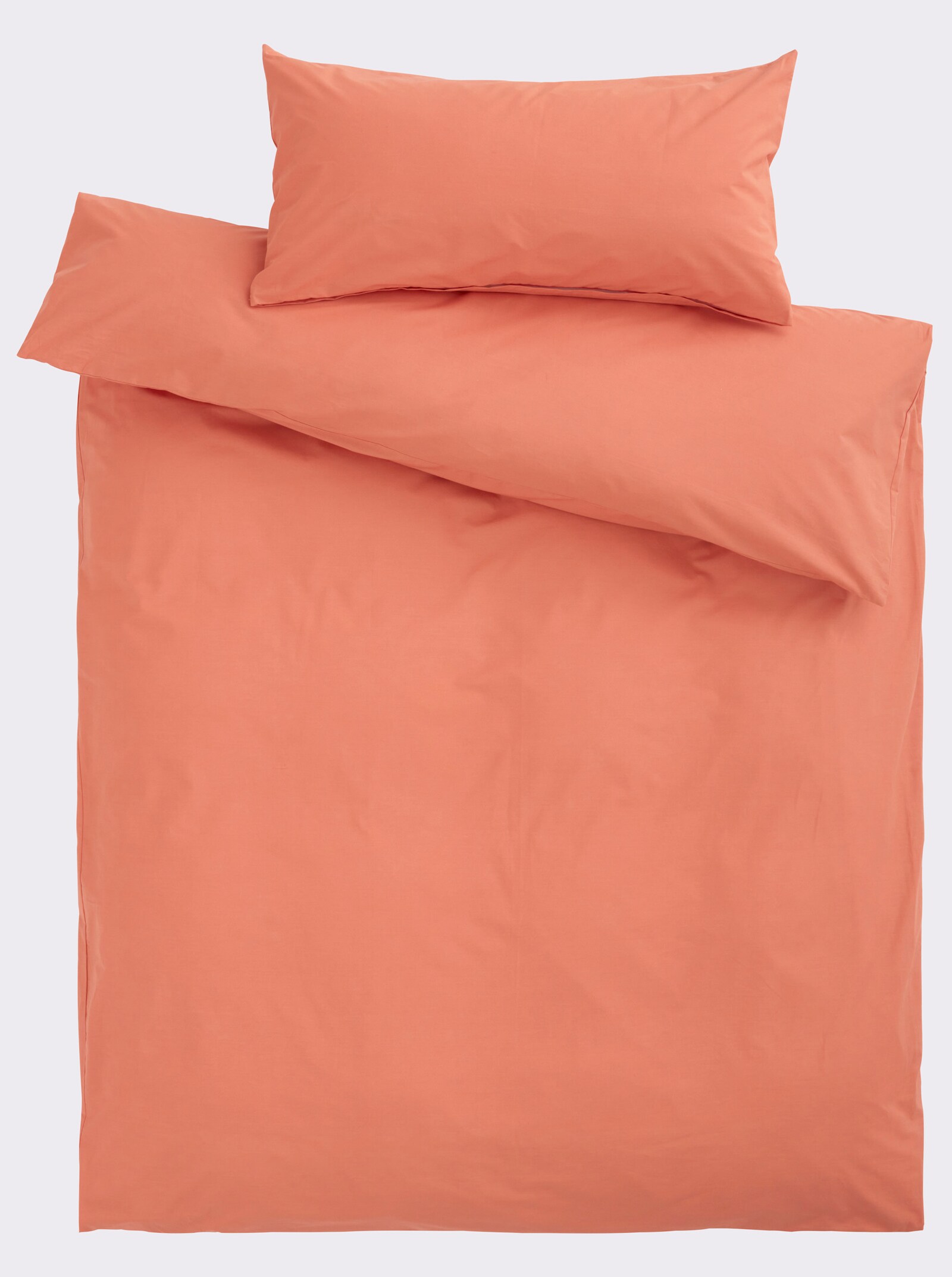 heine home Bedtextiel van perkal - papaya