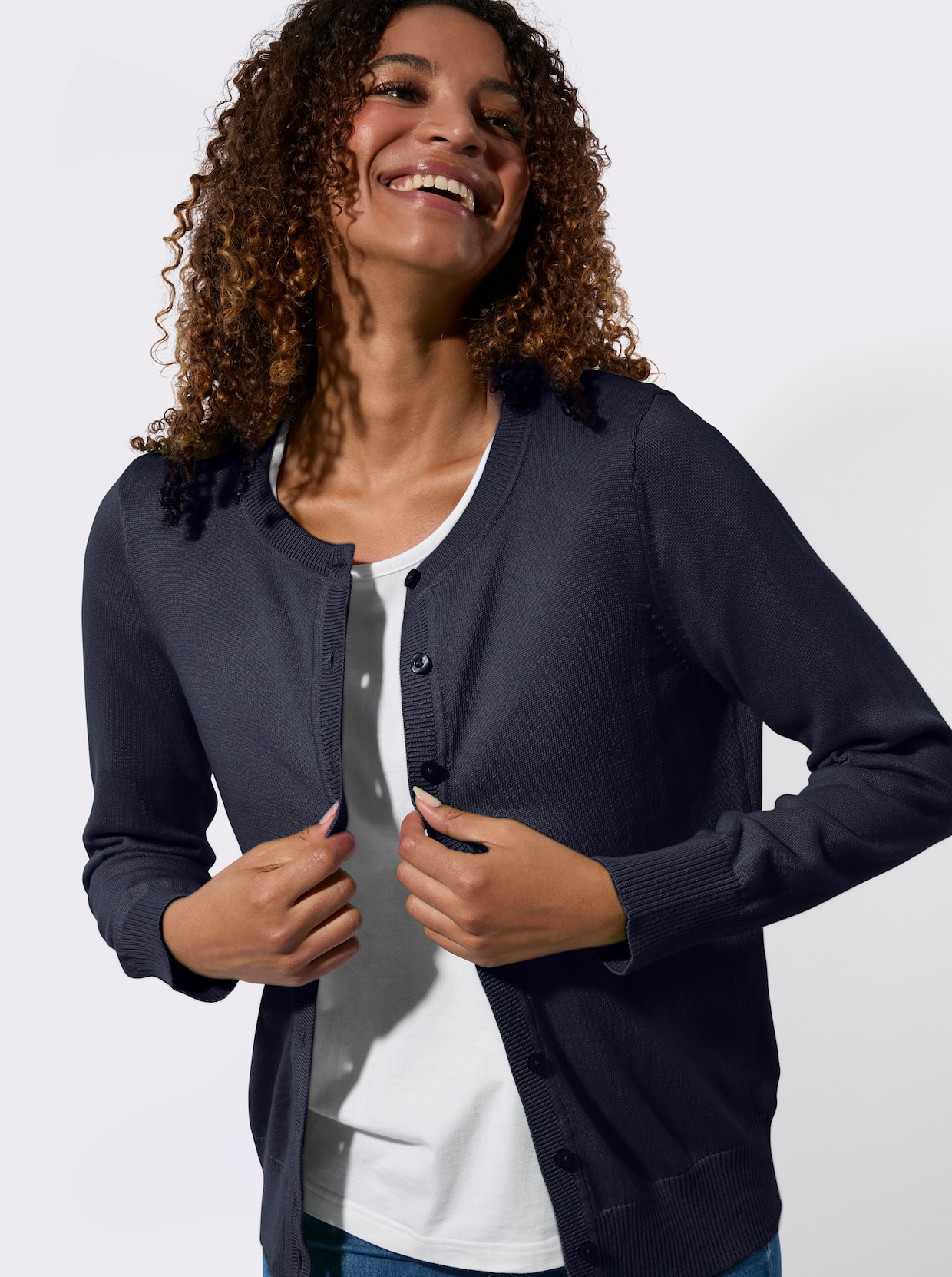 Cardigan - marine