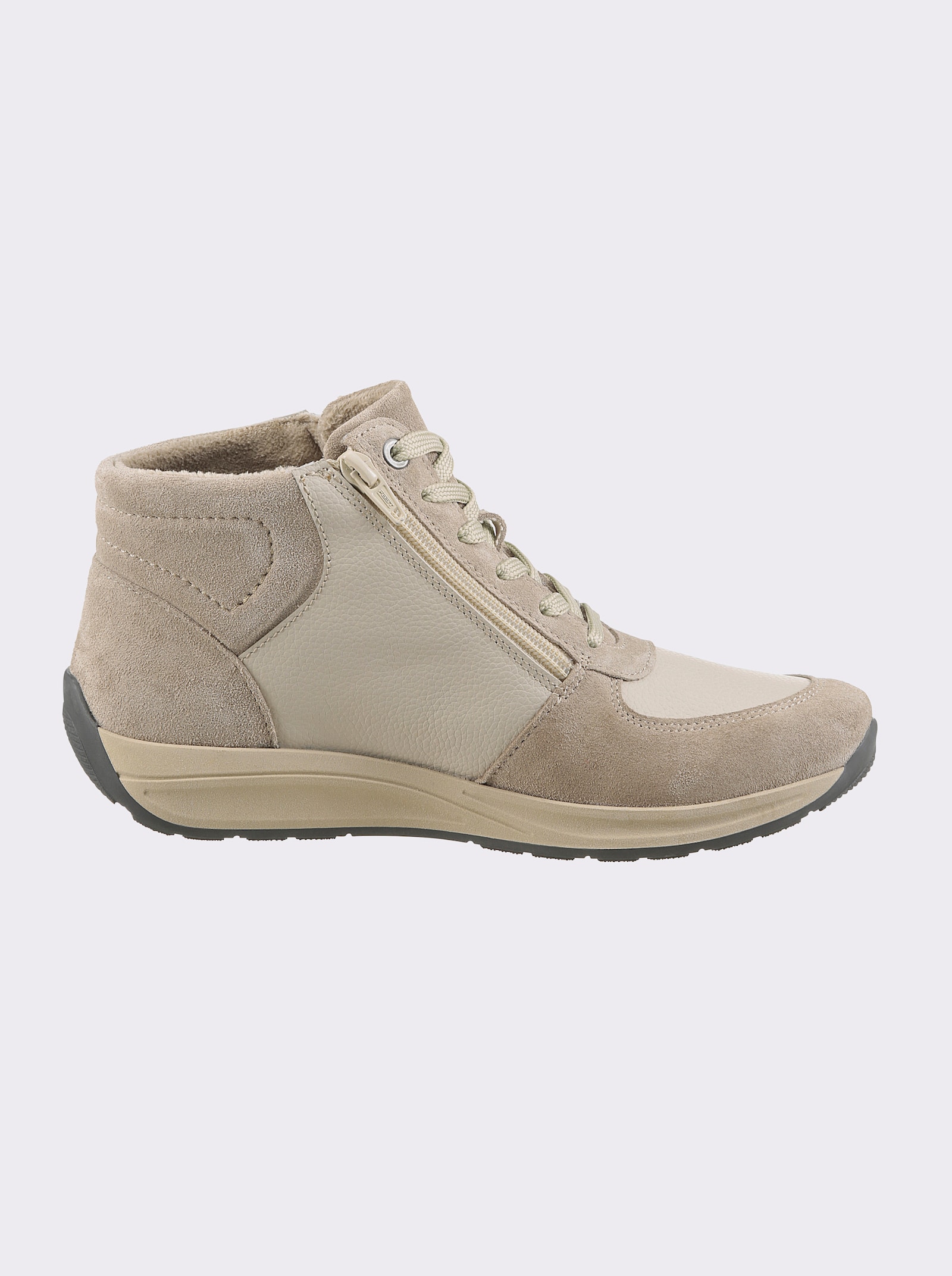 airsoft modern+ Stiefelette innen wärmend angeraut - sand