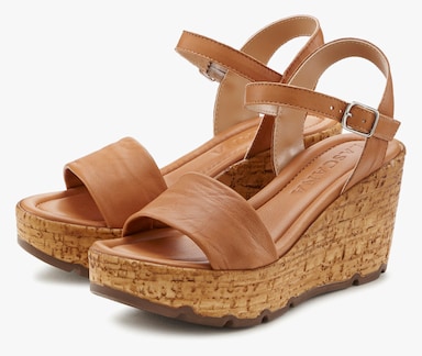 LASCANA Sandales - coloris chamois