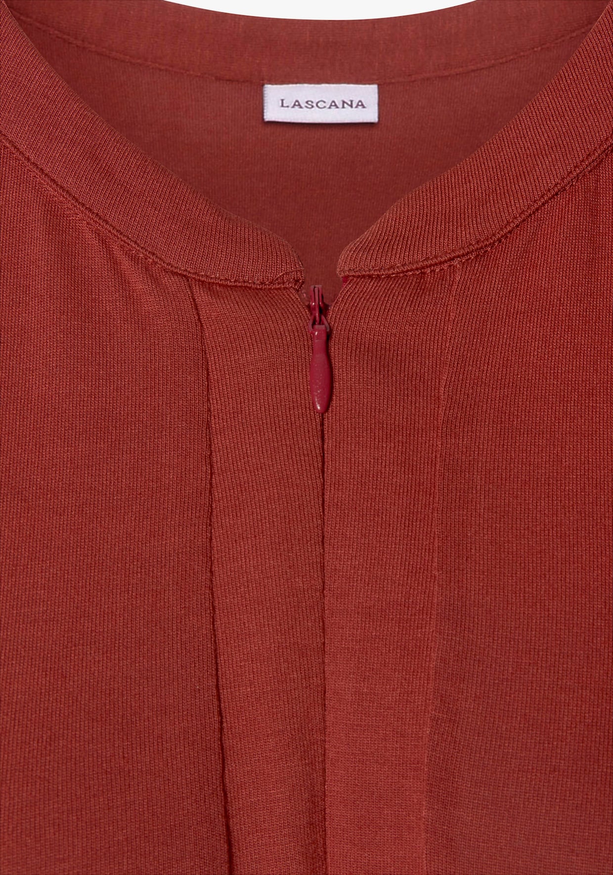 LASCANA Midi-jurk - terracotta