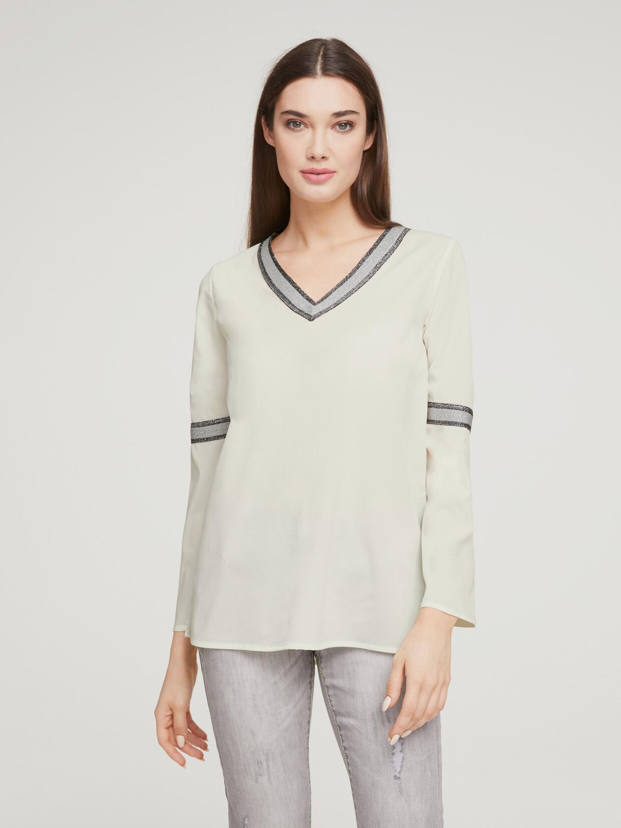 Rick Cardona Bluse - ecru