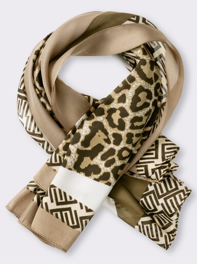 heine Nickituch - schoko-taupe