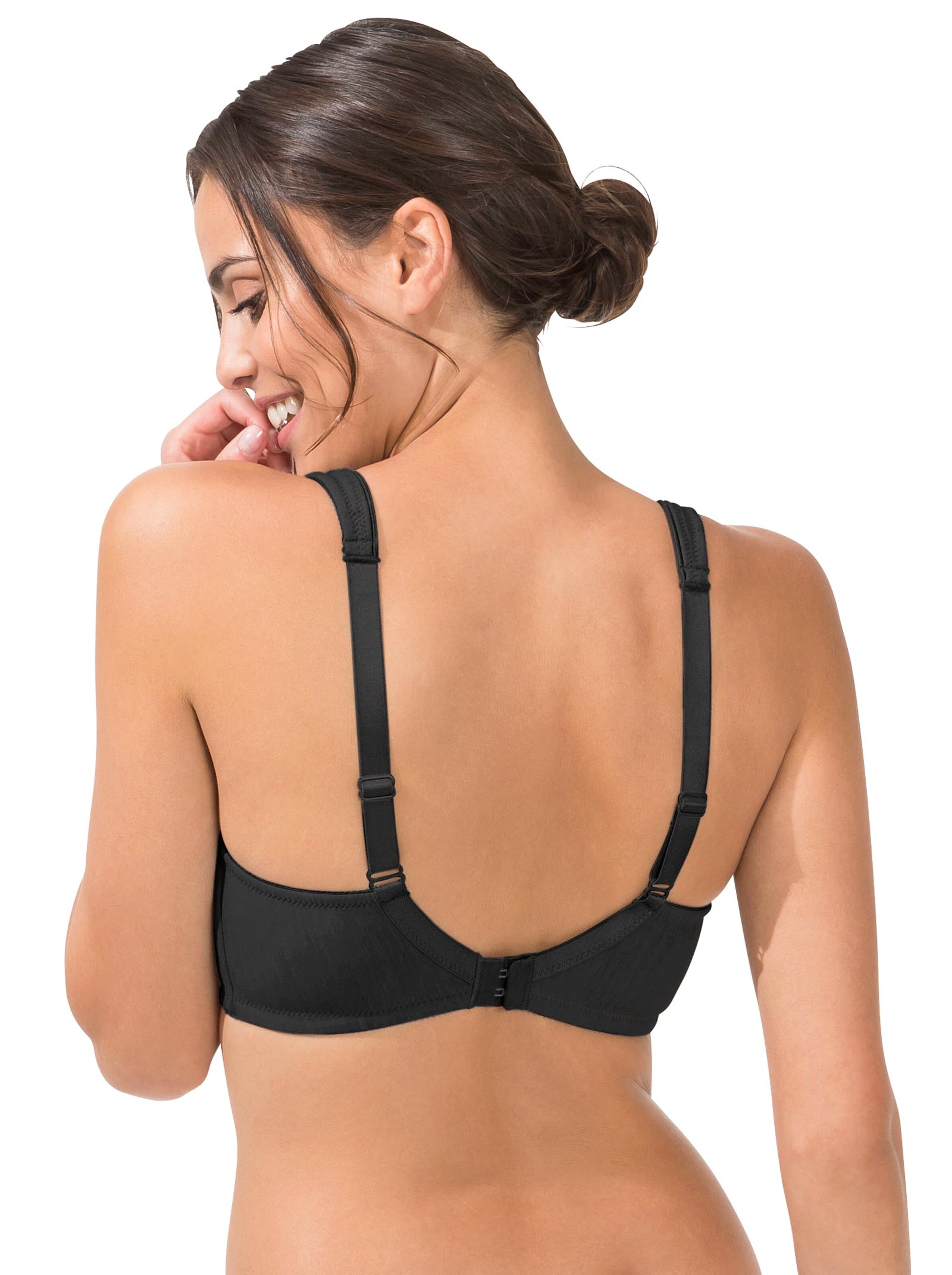 wäschepur BH ohne Bügel - schwarz