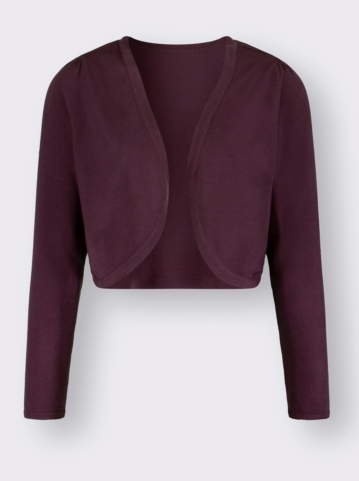 Tricot bolero - bordeaux