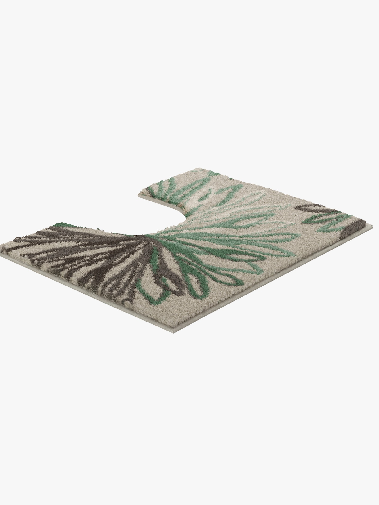 Grund Badematte - grün-natur