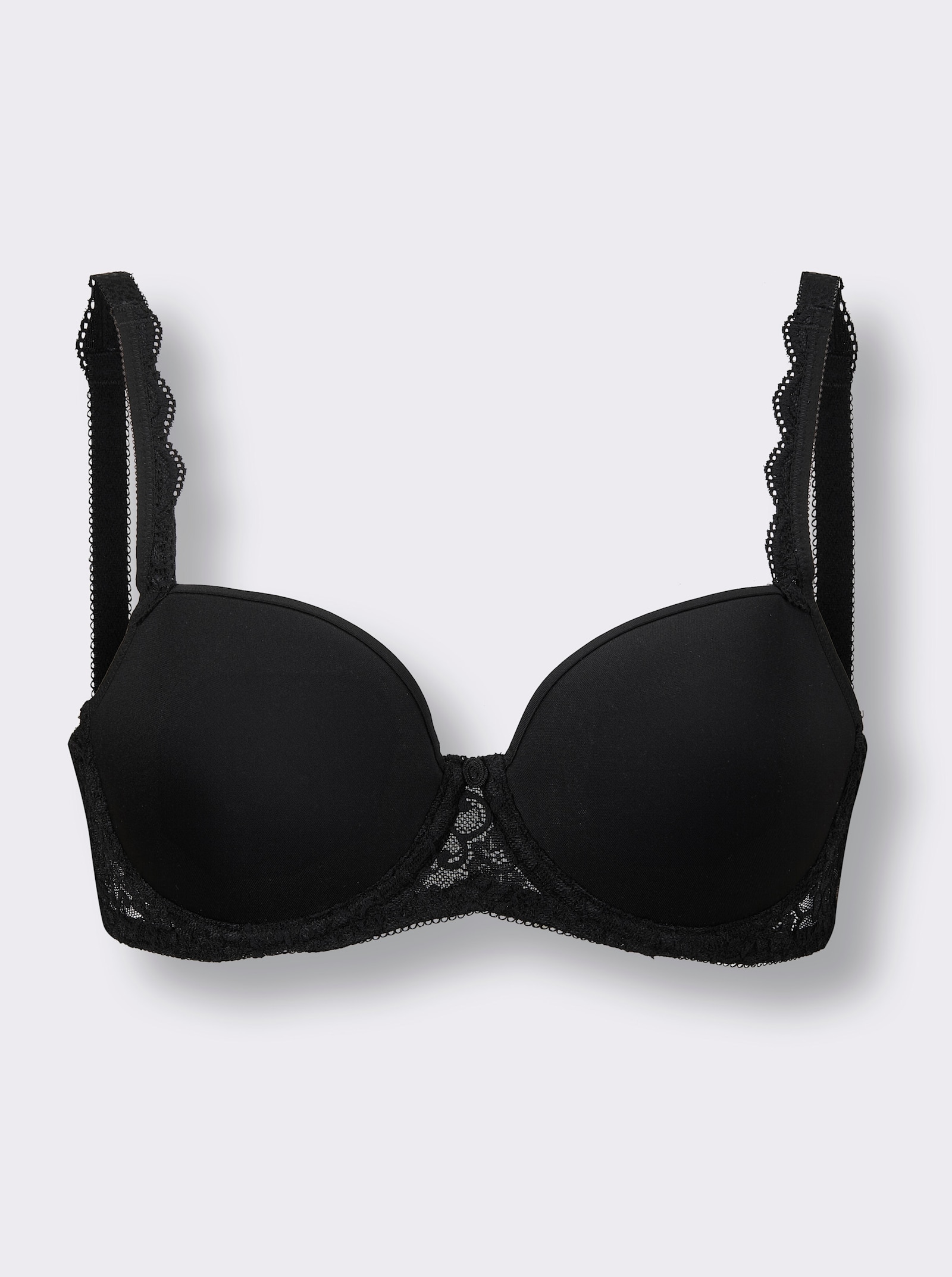 Triumph Beha met cups en beugel - zwart