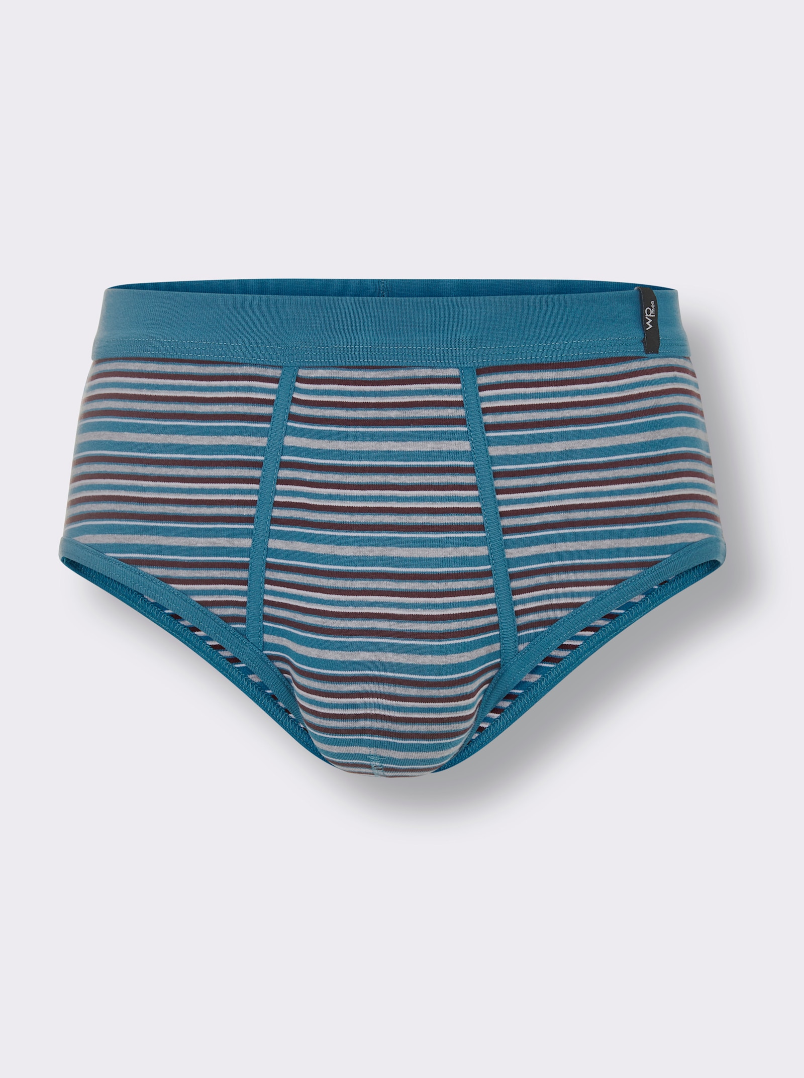 wäschepur men Slip - topaas + donkerblauw + bordeaux