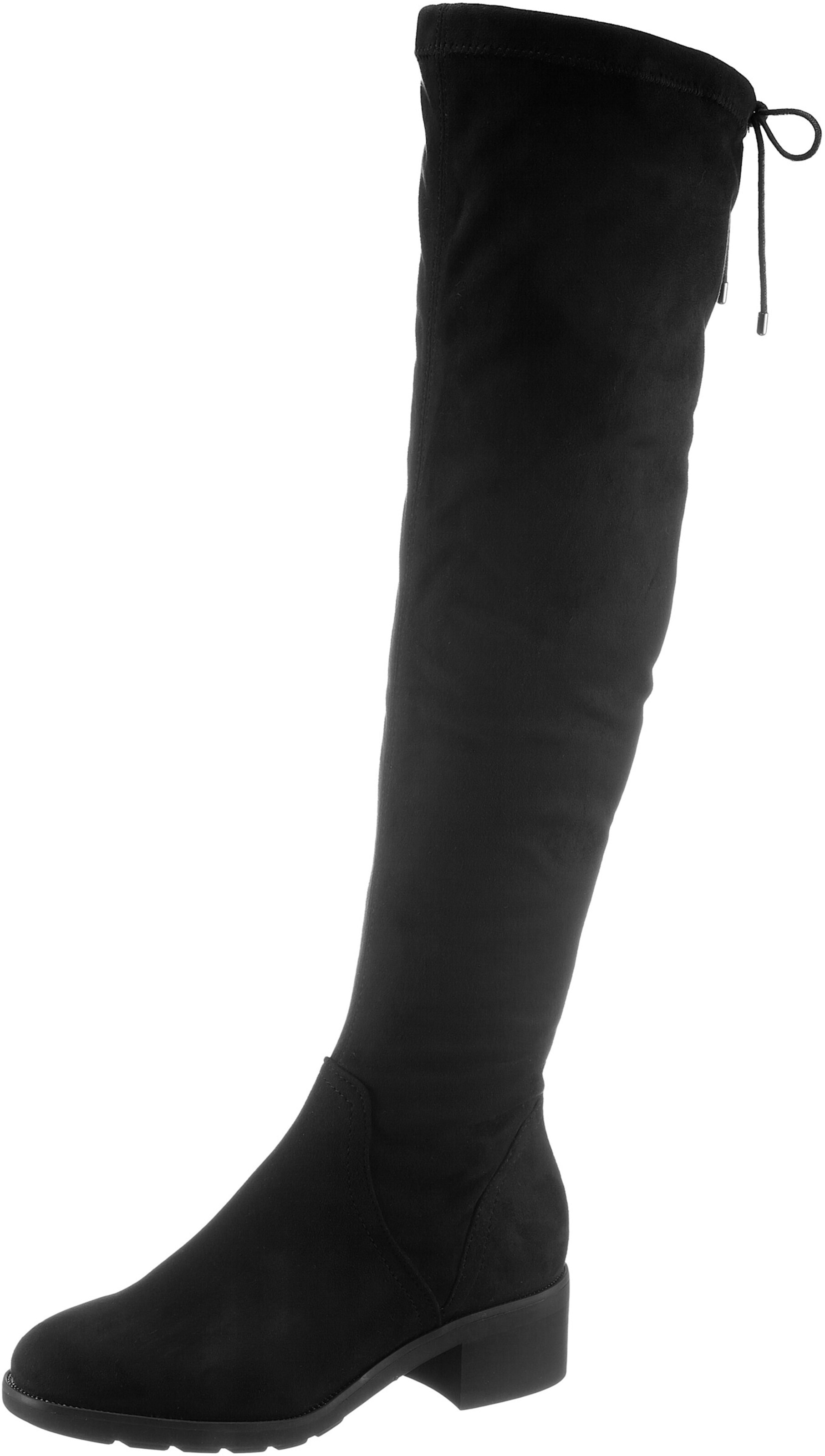 Tamaris Overknee-laarzen in zwart | heine