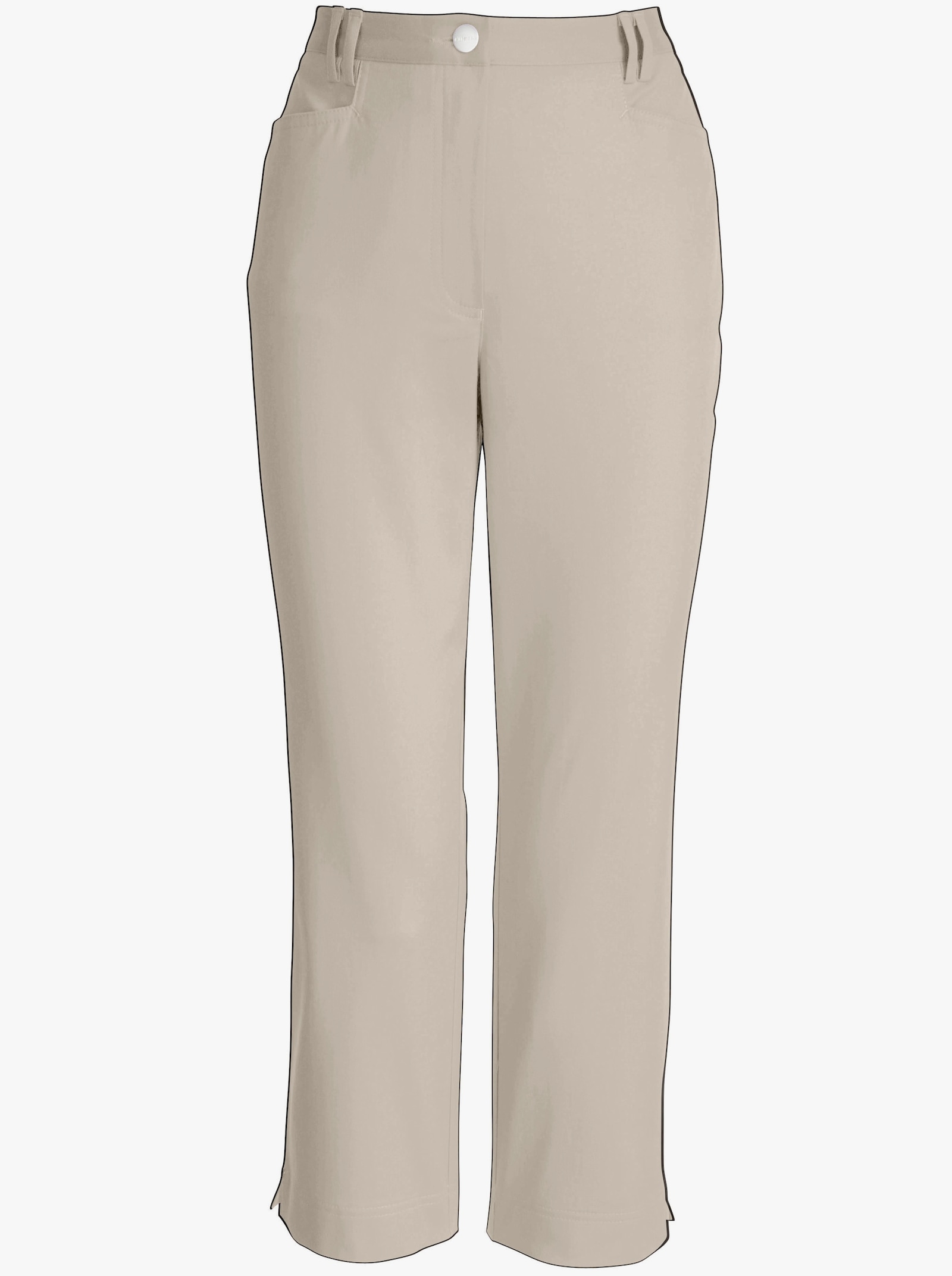 Cosma 7/8-broek, vuilafstotend en kreukarm - steengrijs