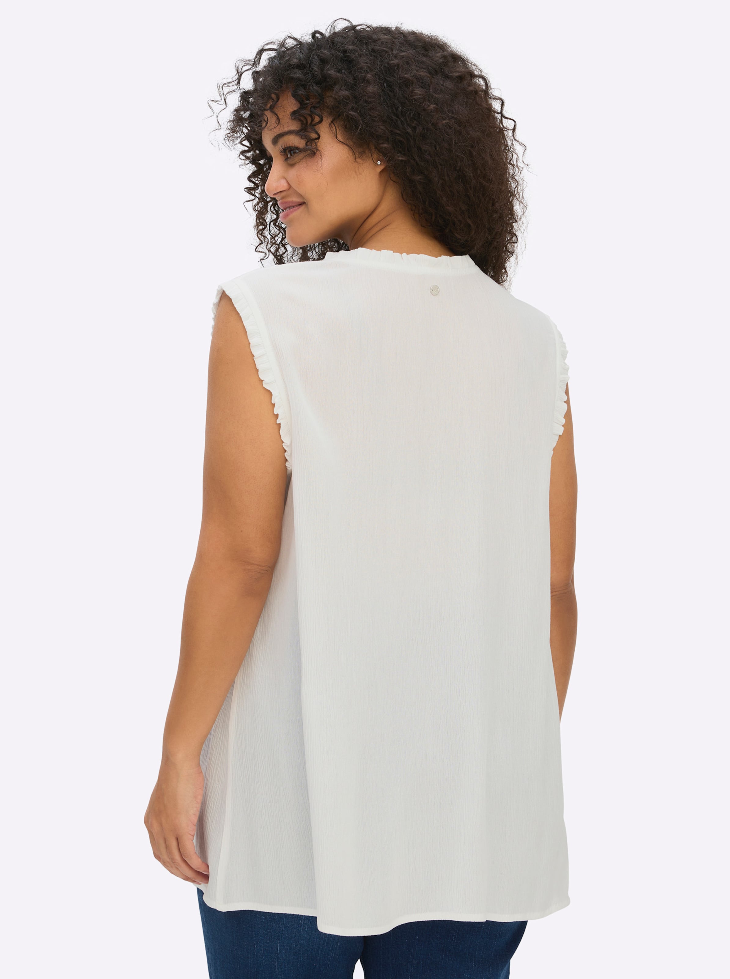 Ärmellose Bluse