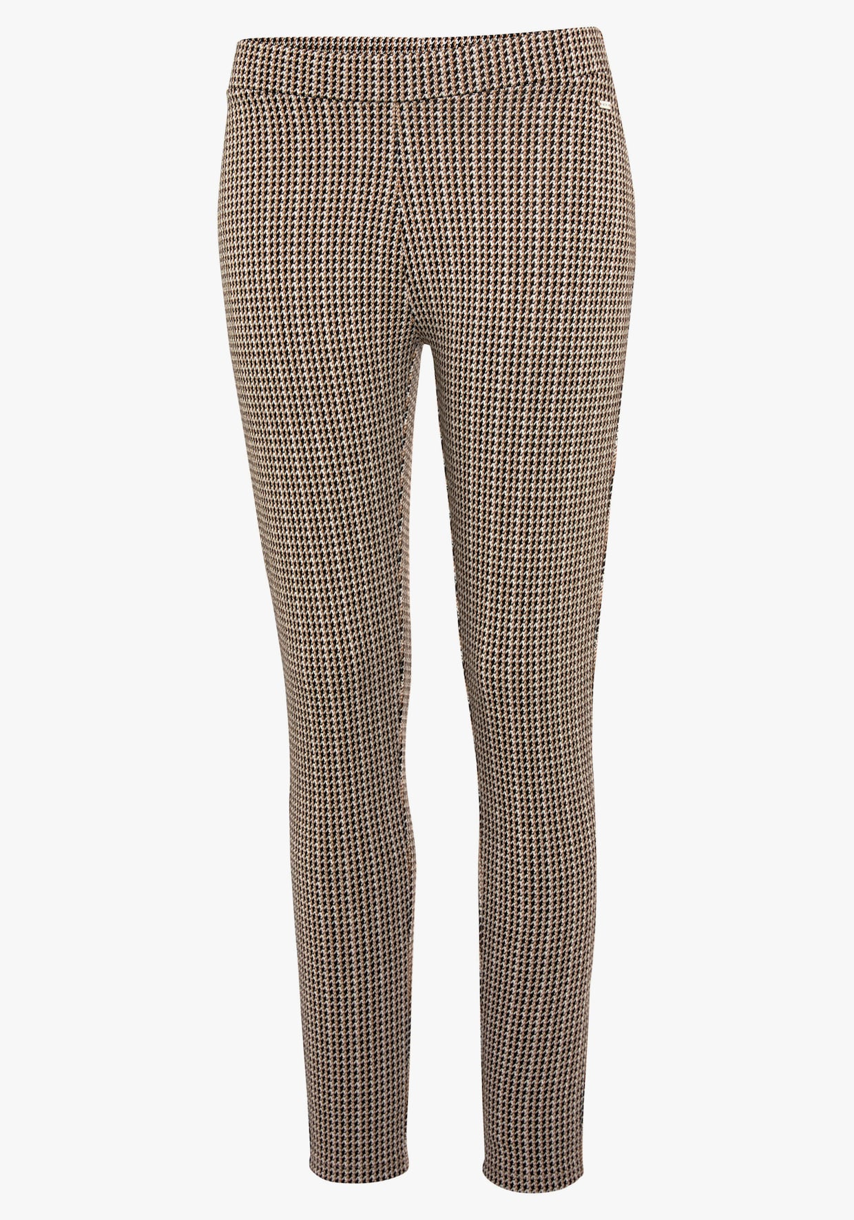 LASCANA Legging - zwart/beige/wit gedessineerd