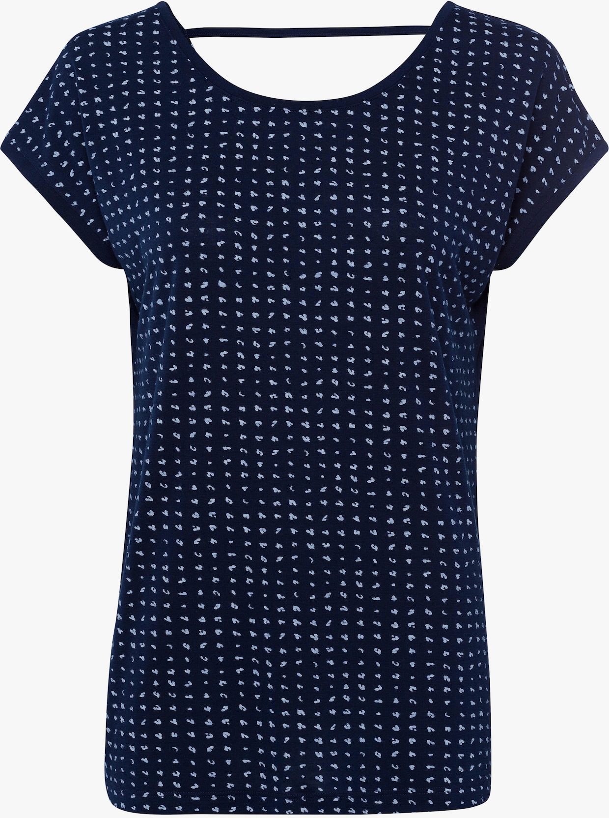 Vivance T-Shirt - navy, weiß