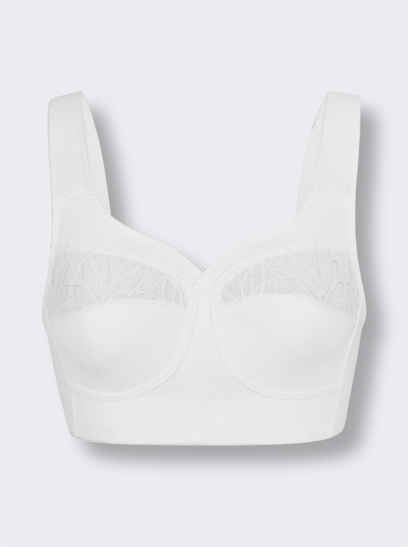 wäschepur Steunbeha zonder beugel - wit